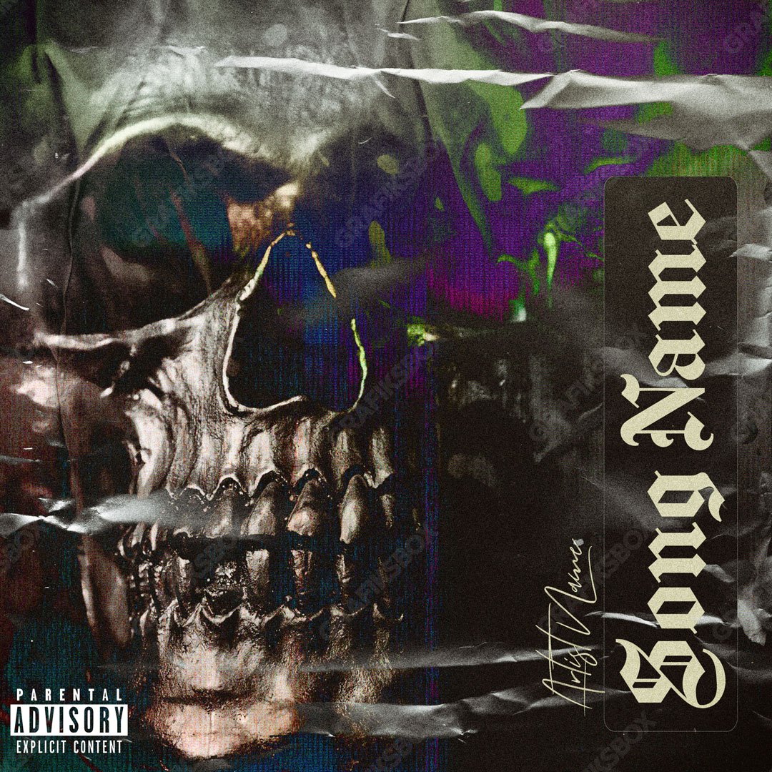Dirty Skull premade cover art