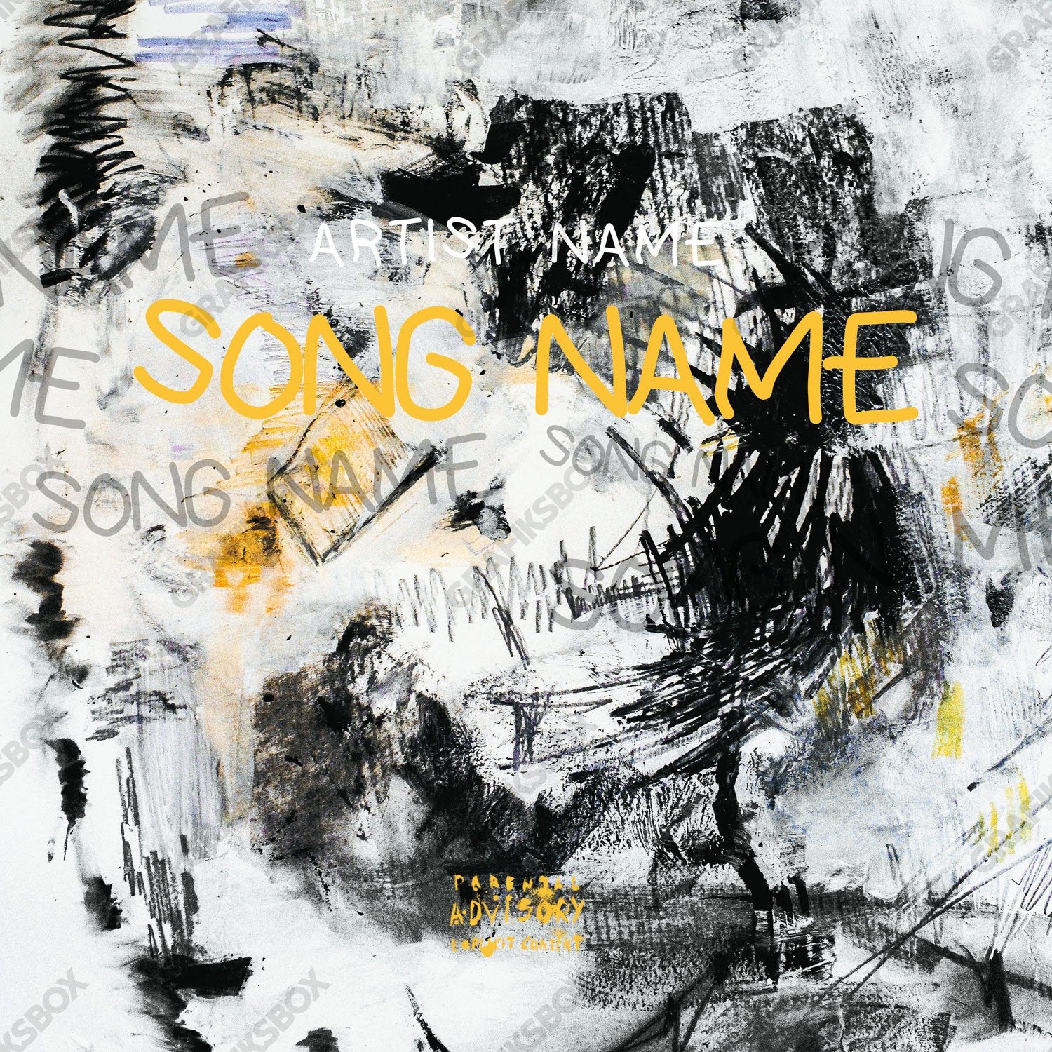 Disruptive premade cover art