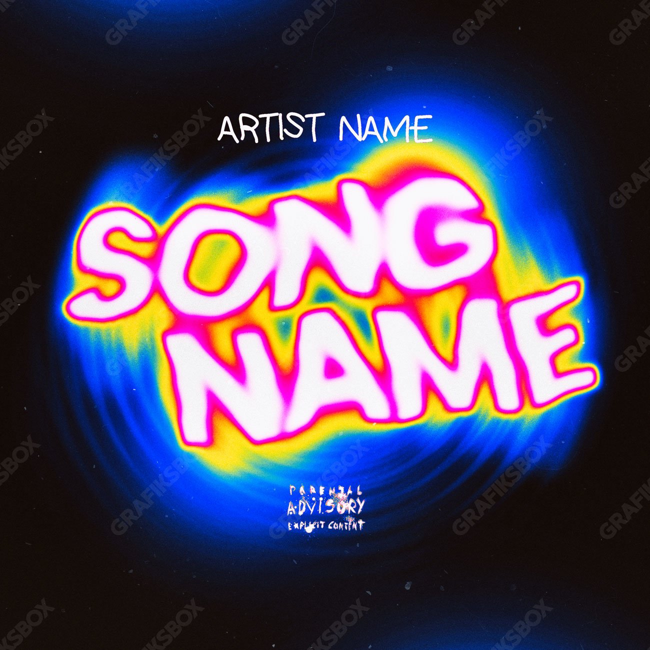 Distort premade cover art