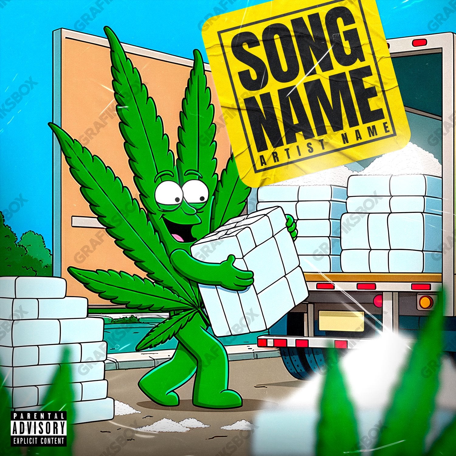 Dope Man premade cover art