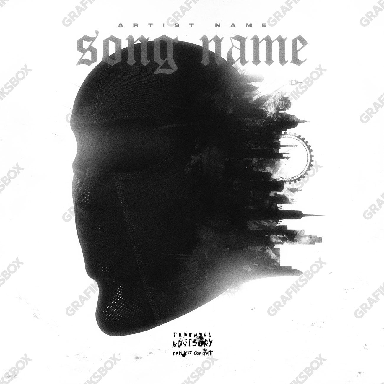 Driller premade cover art