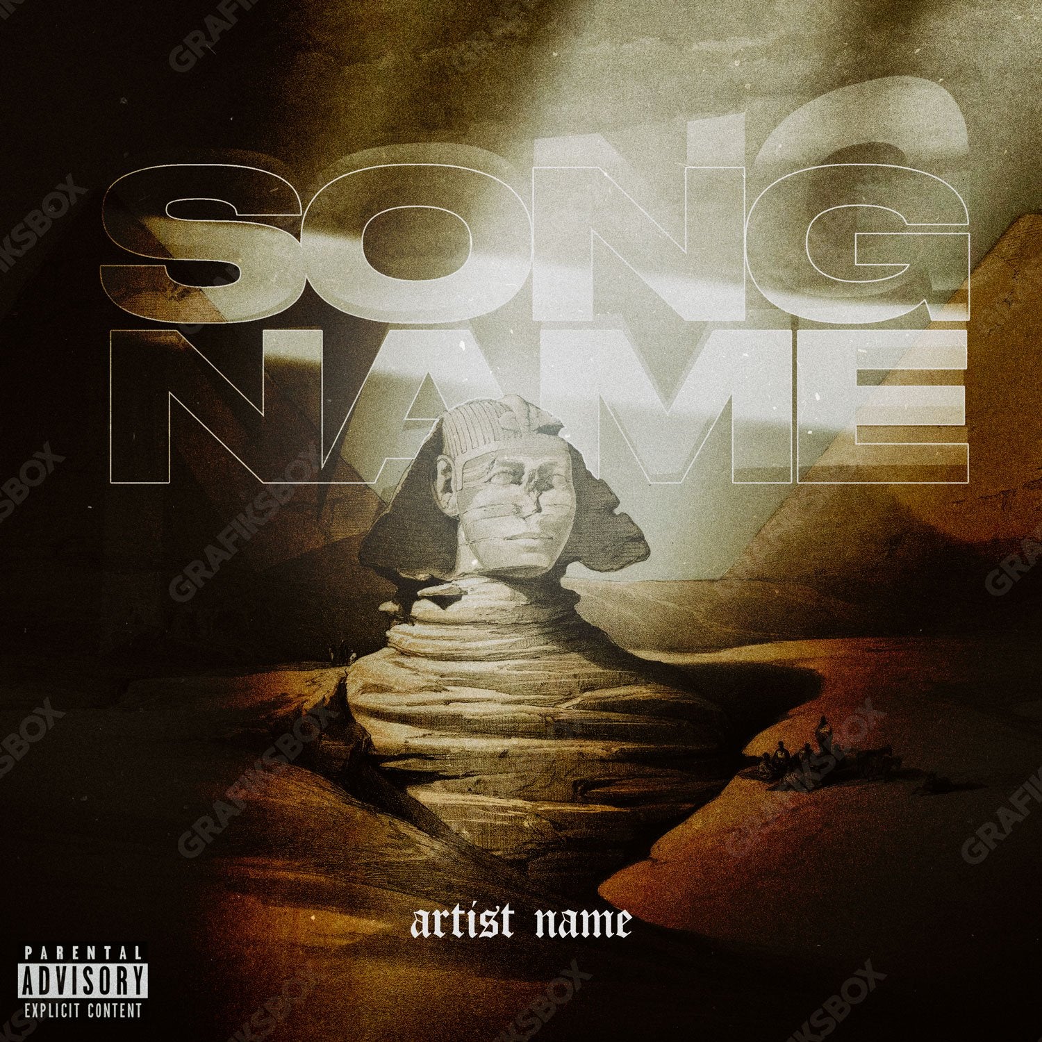 Egyptian premade cover art