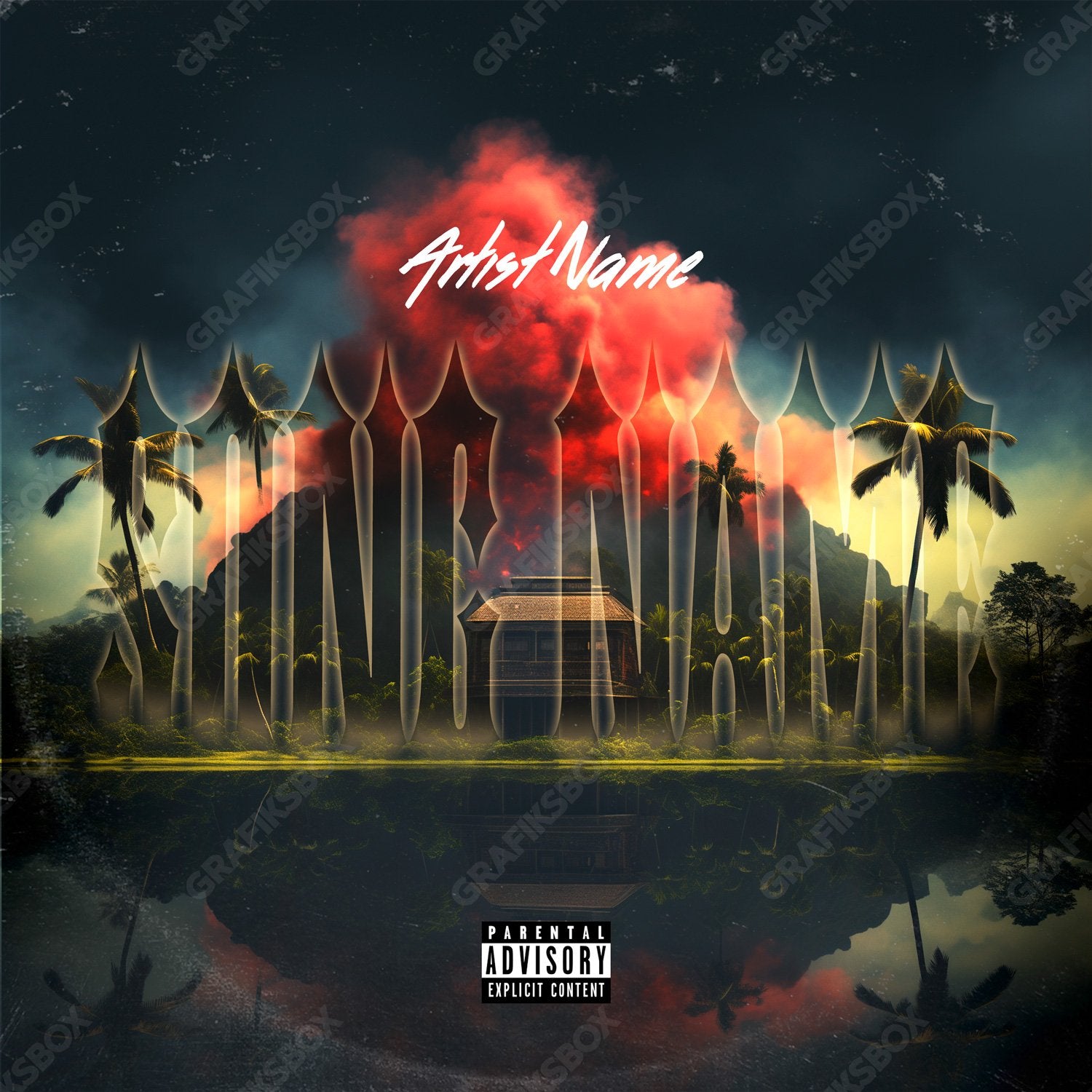 Eruption premade cover art