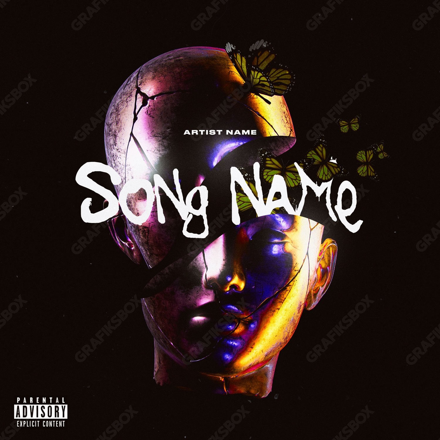 Exhaust premade cover art