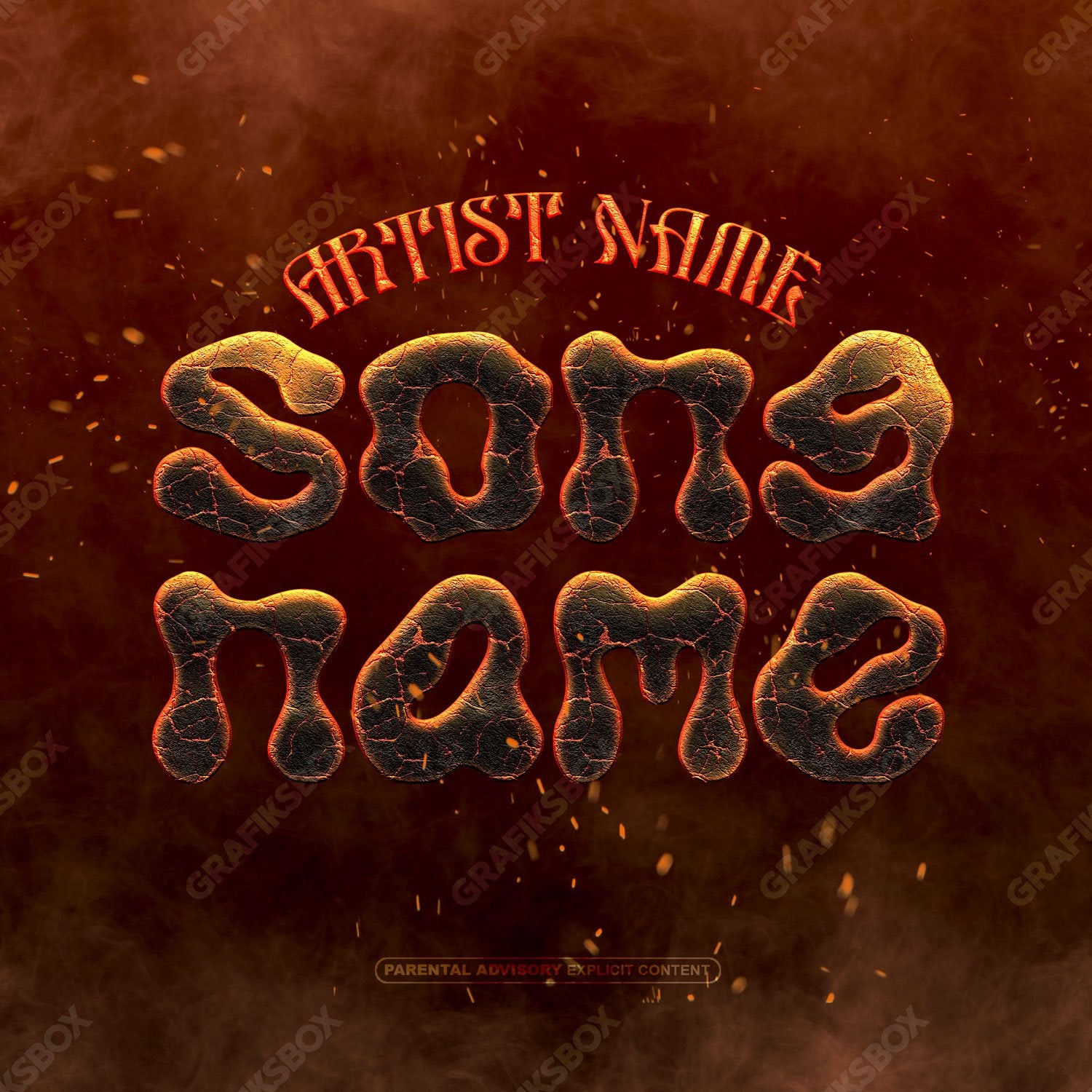 Fuego premade cover art