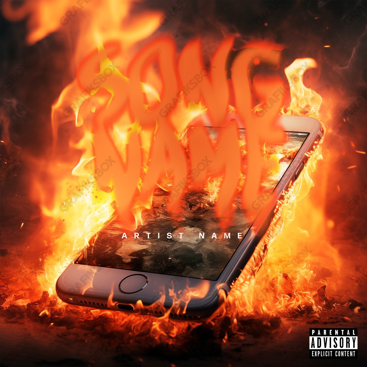 Fire Device premade cover art