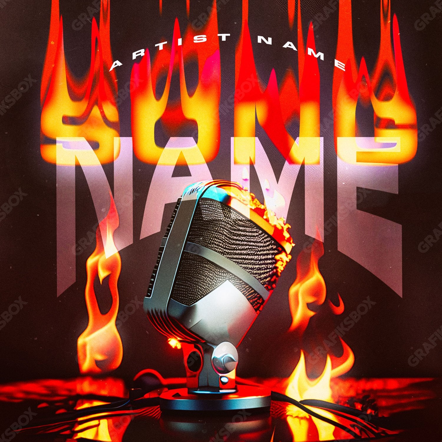 Fire Talk premade cover art