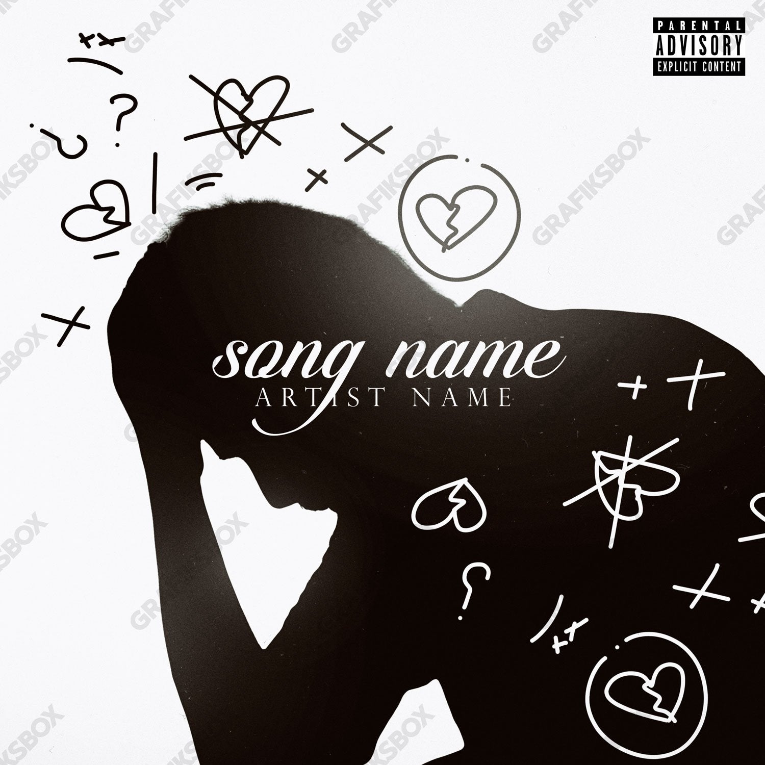 For Her premade cover art