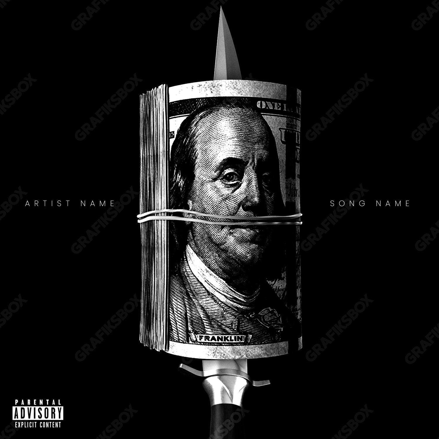 Franknife premade cover art