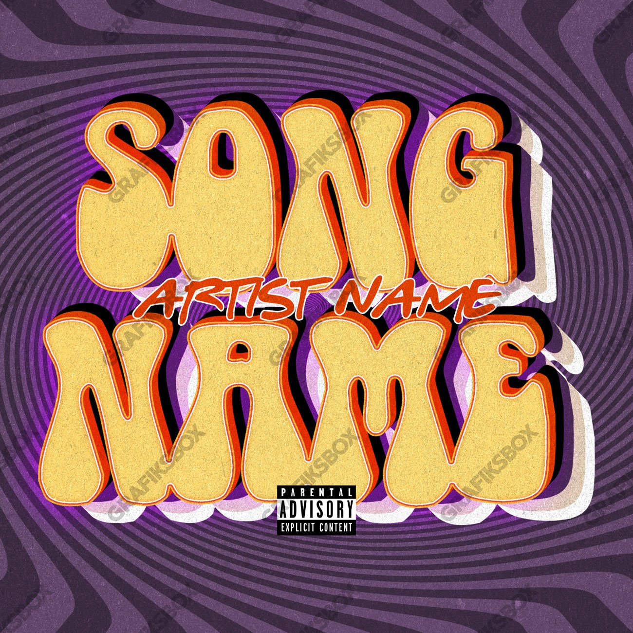 Funky premade cover art