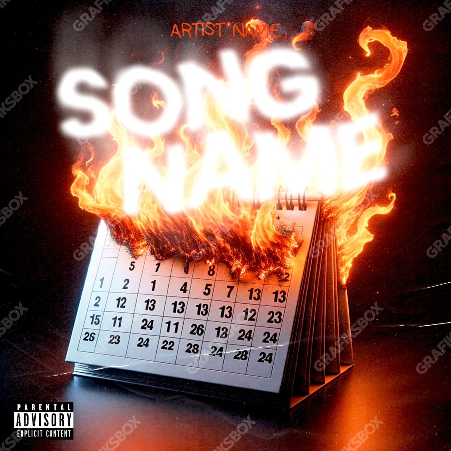 Fxck Schedule premade cover art