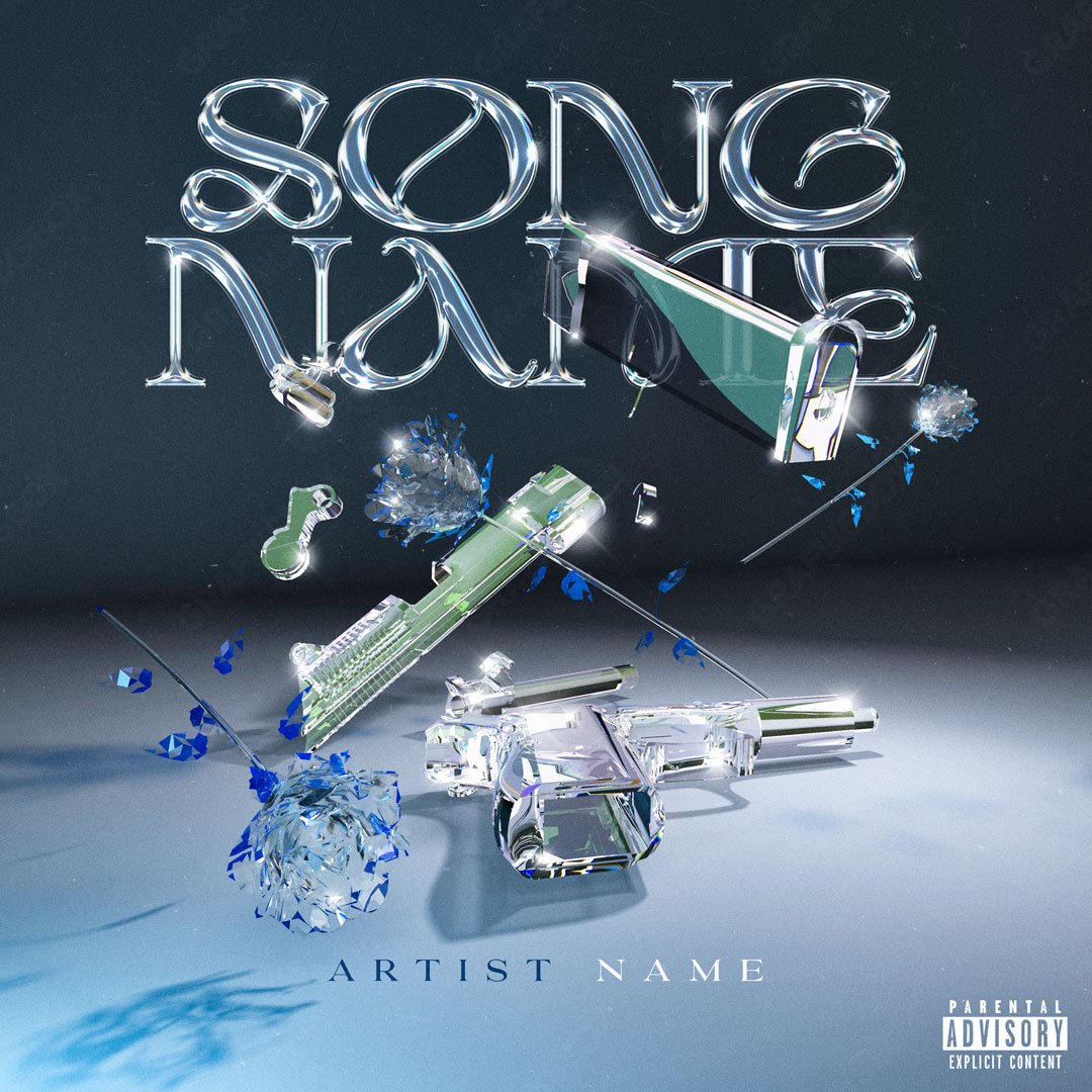 glassfall premade cover art