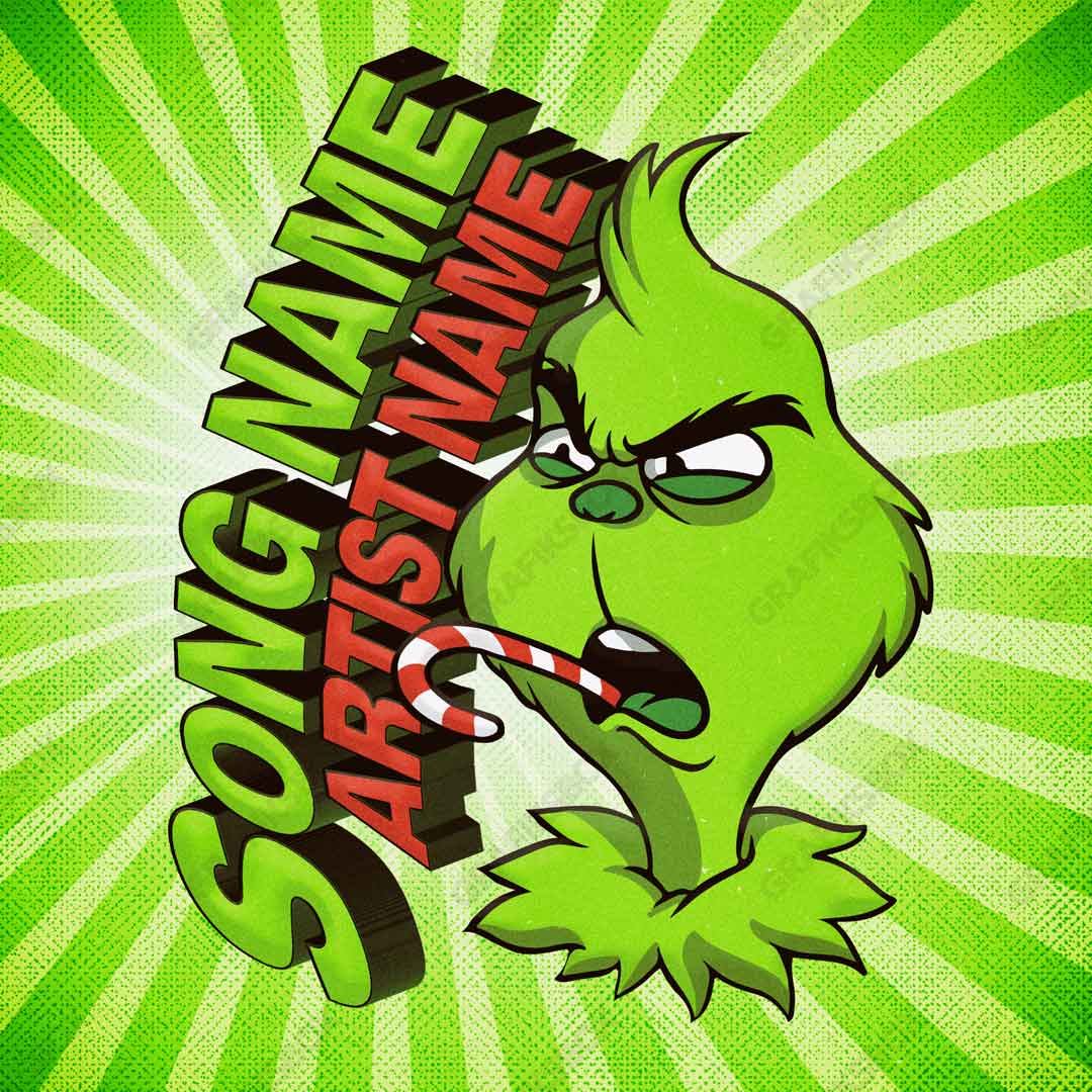 grinch premade cover art