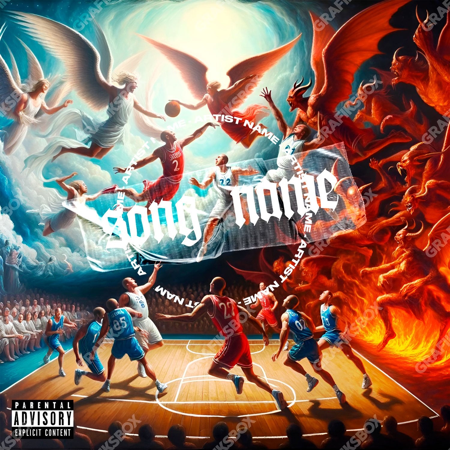 Game Division premade cover art