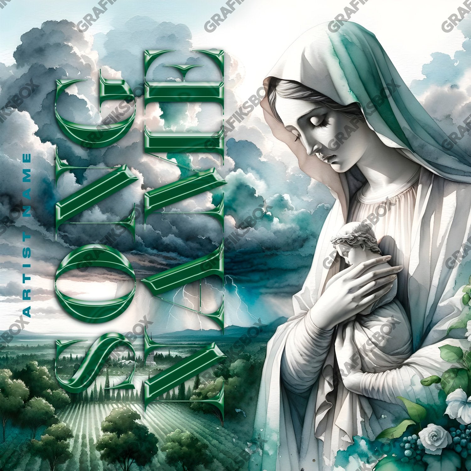 Garden premade cover art