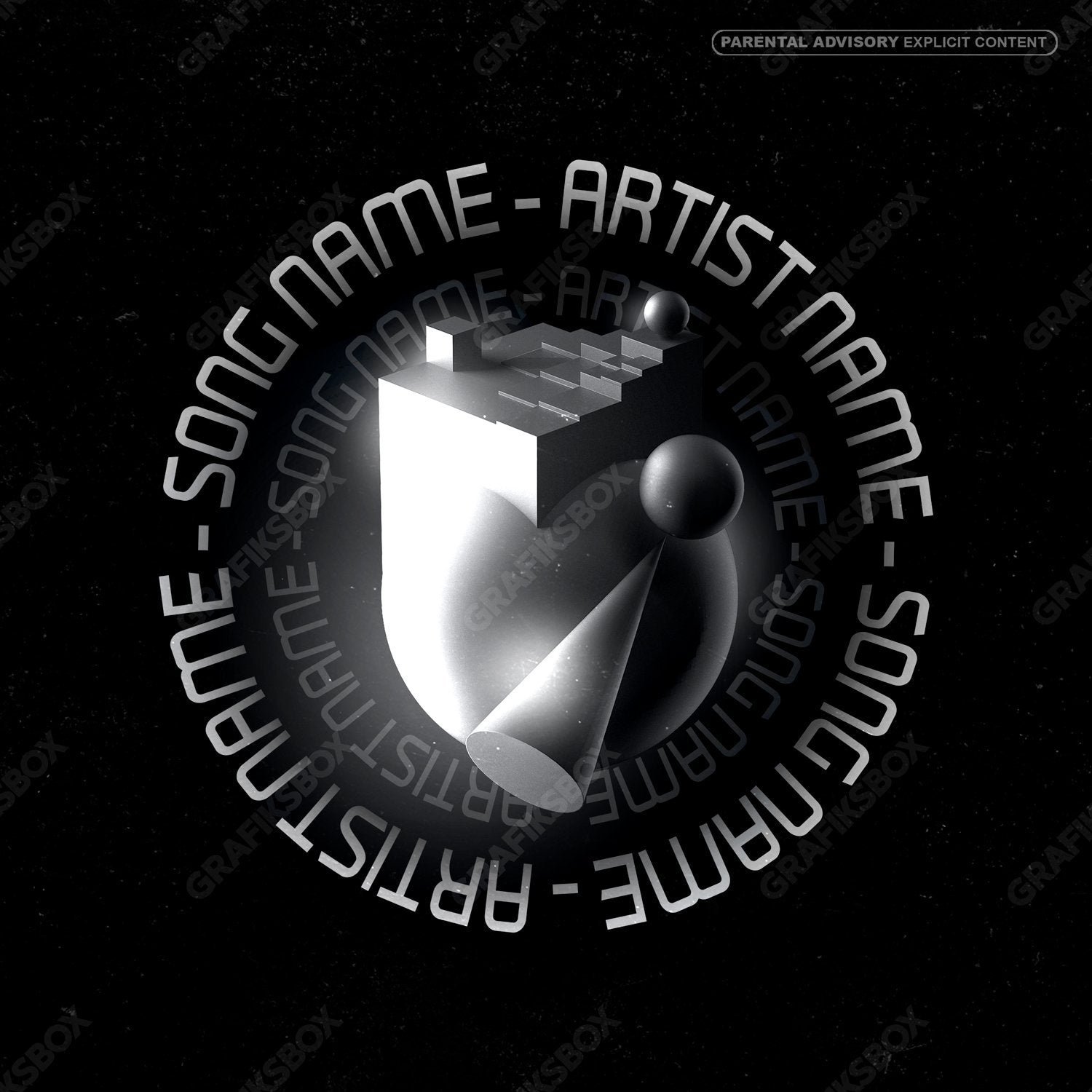 Geometry premade cover art