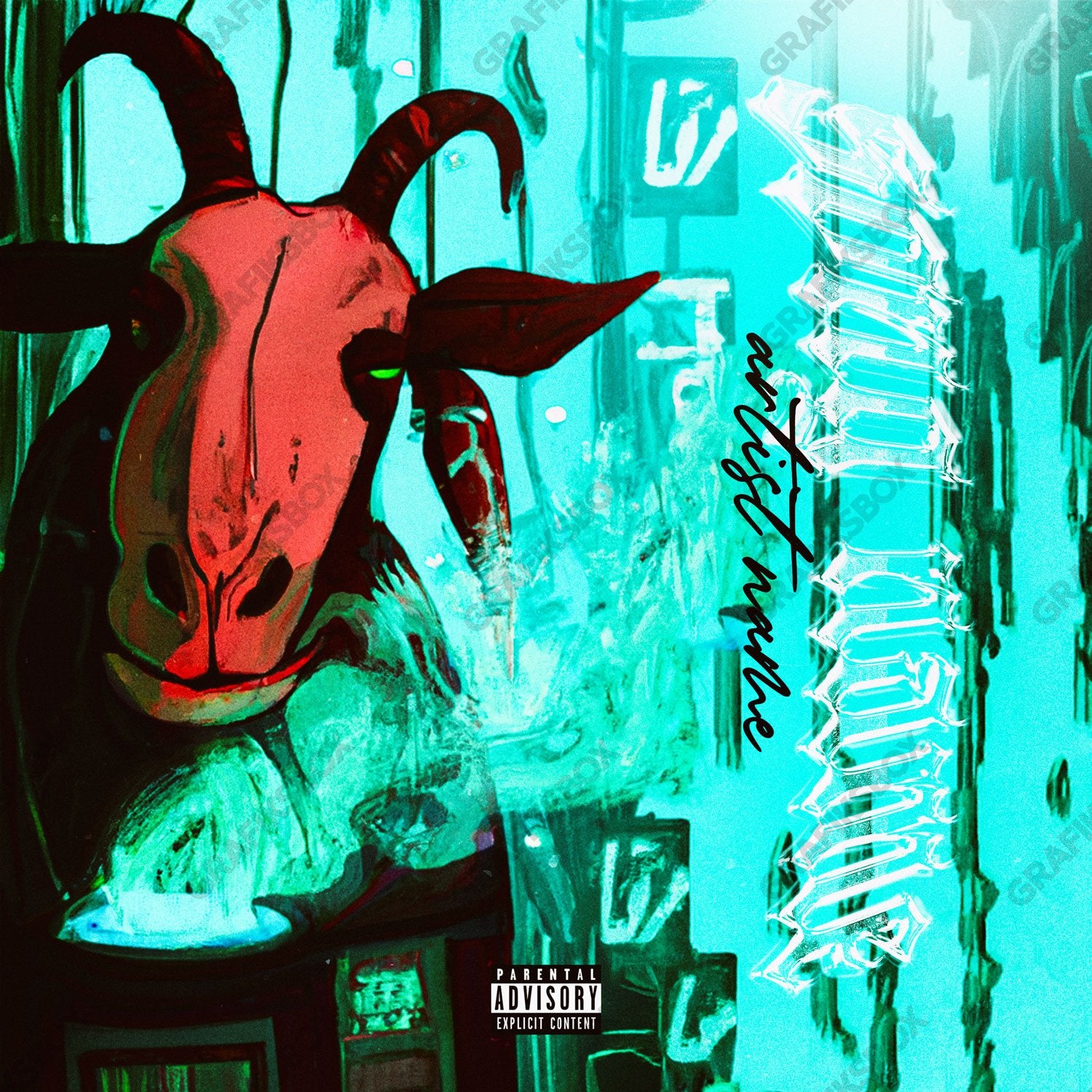 Goat Chef premade cover art