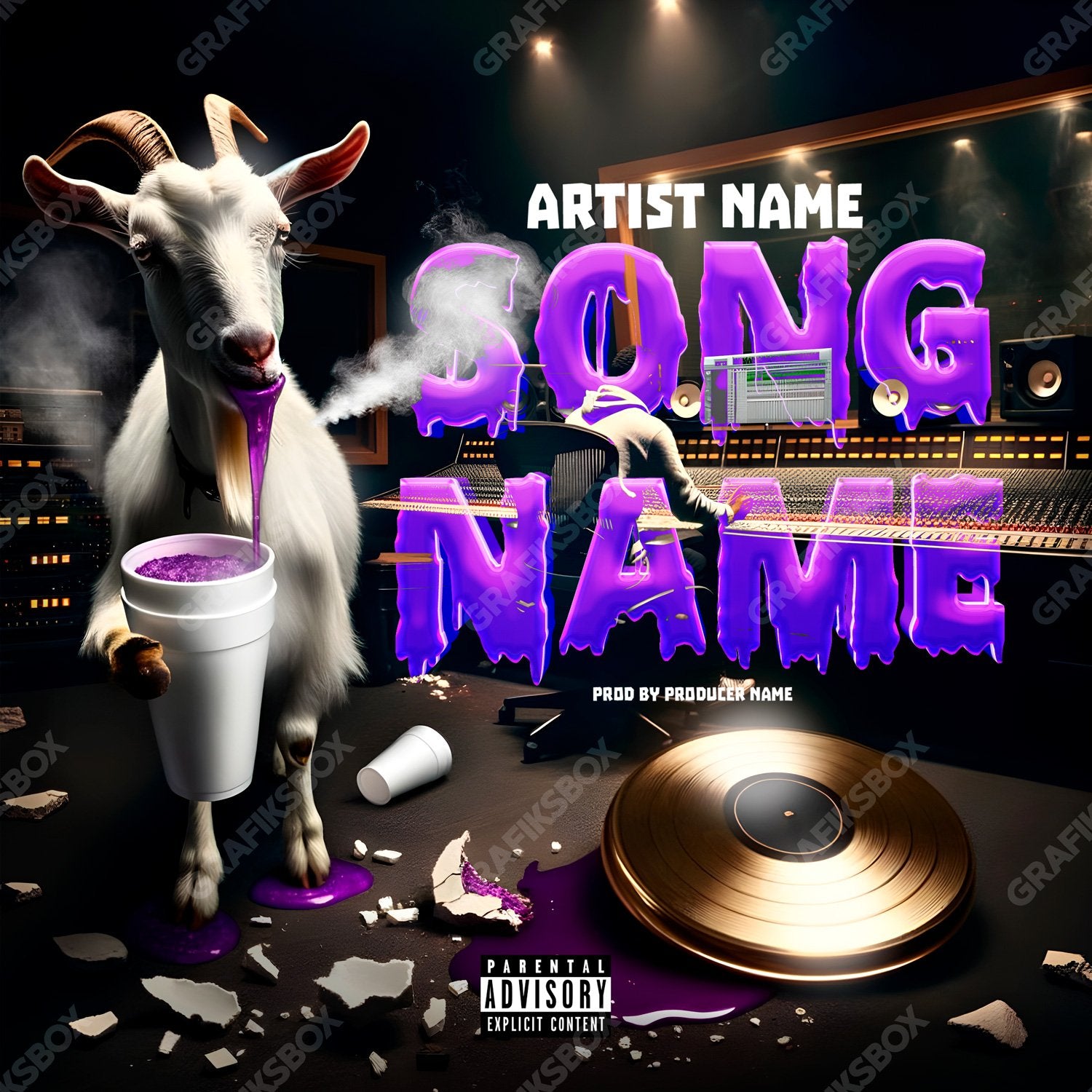 Goat Season premade cover art