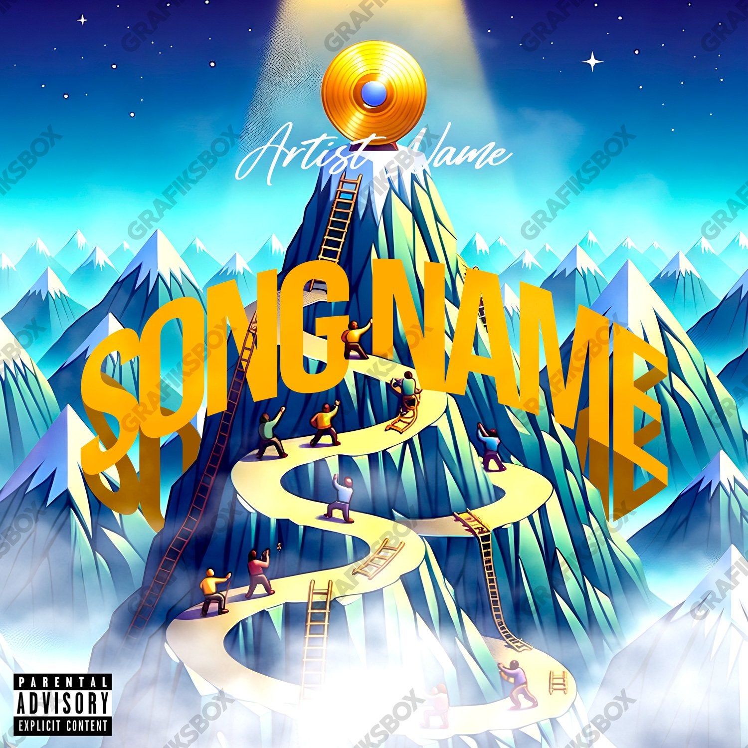 Gold Top premade cover art