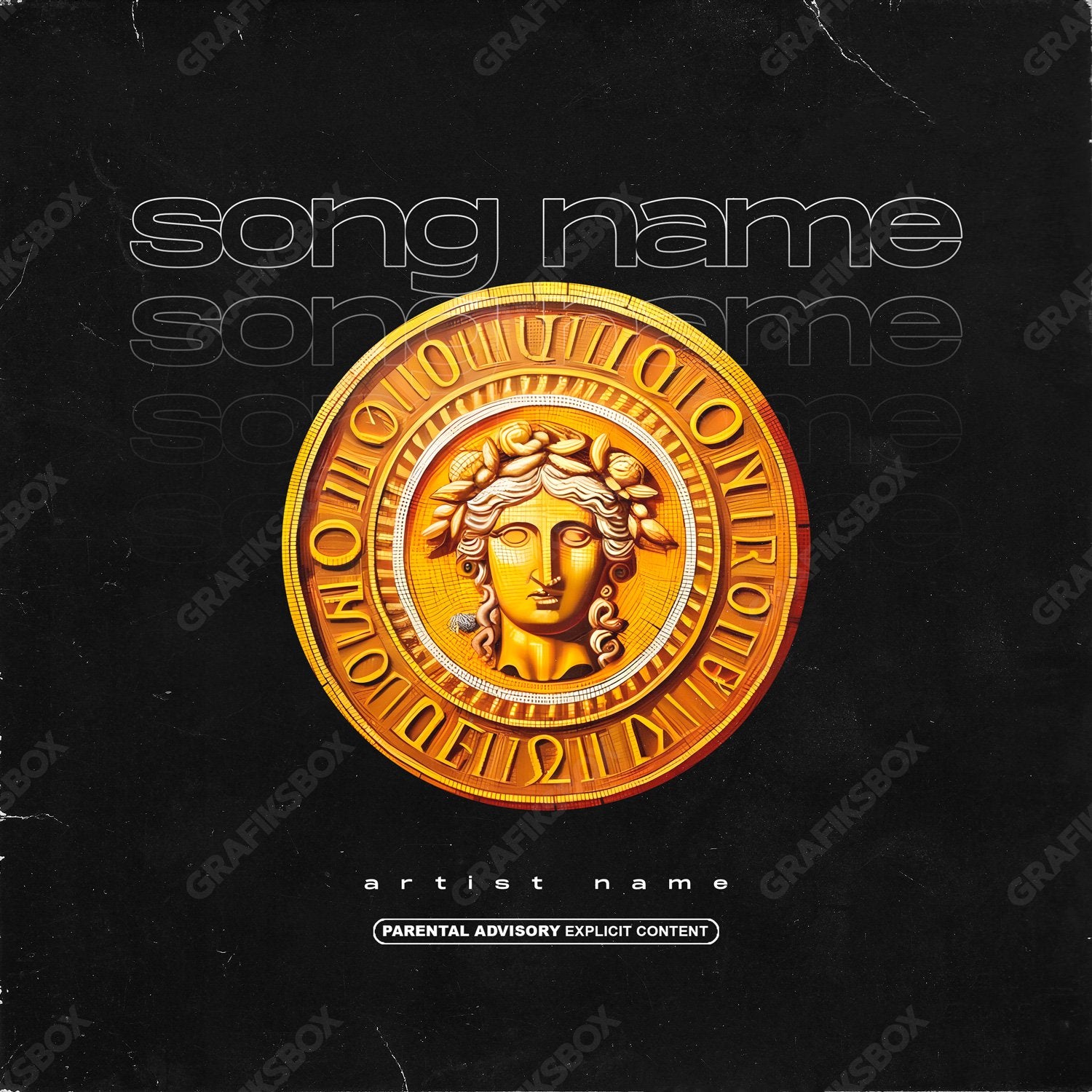 Greek God premade cover art