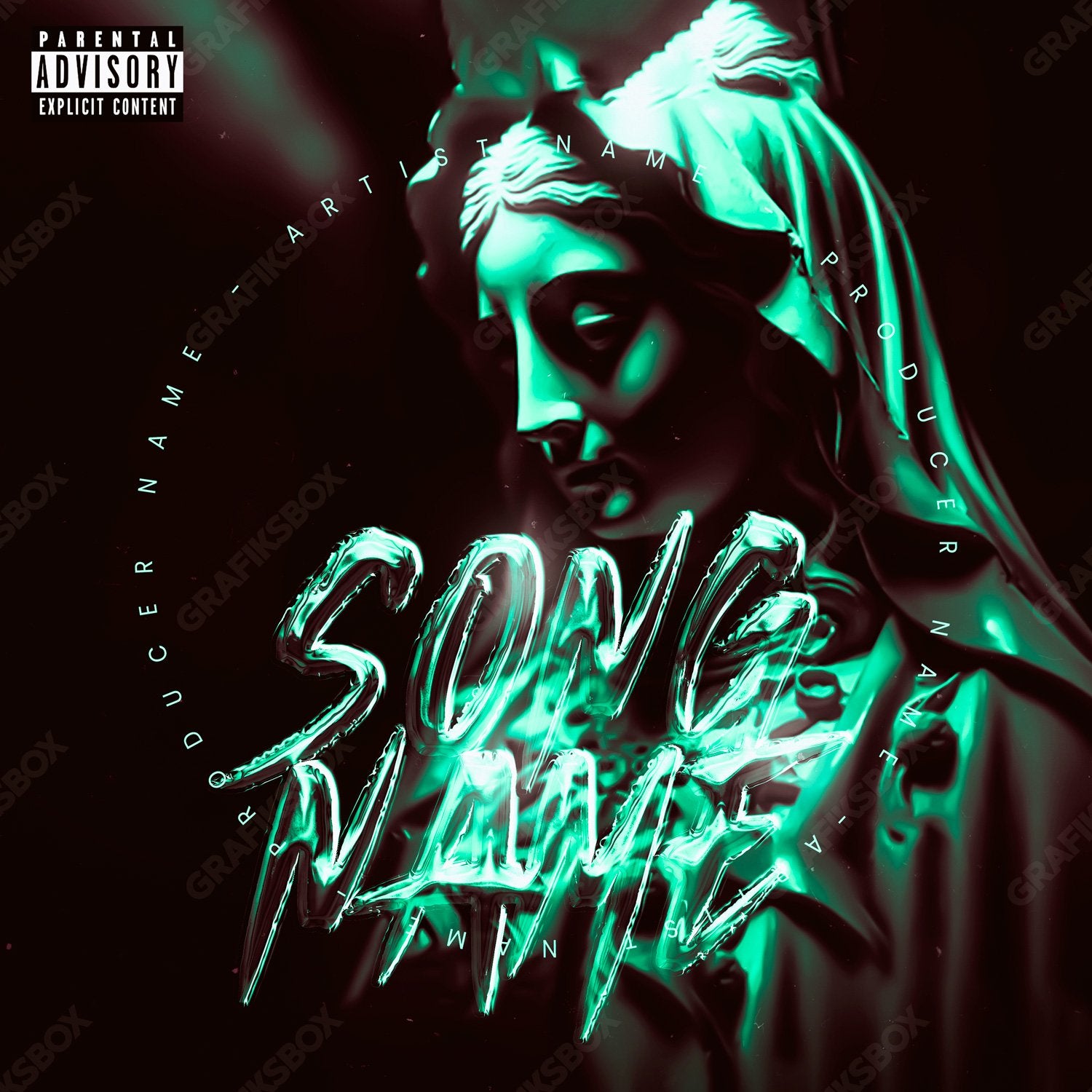 Green Maria premade cover art