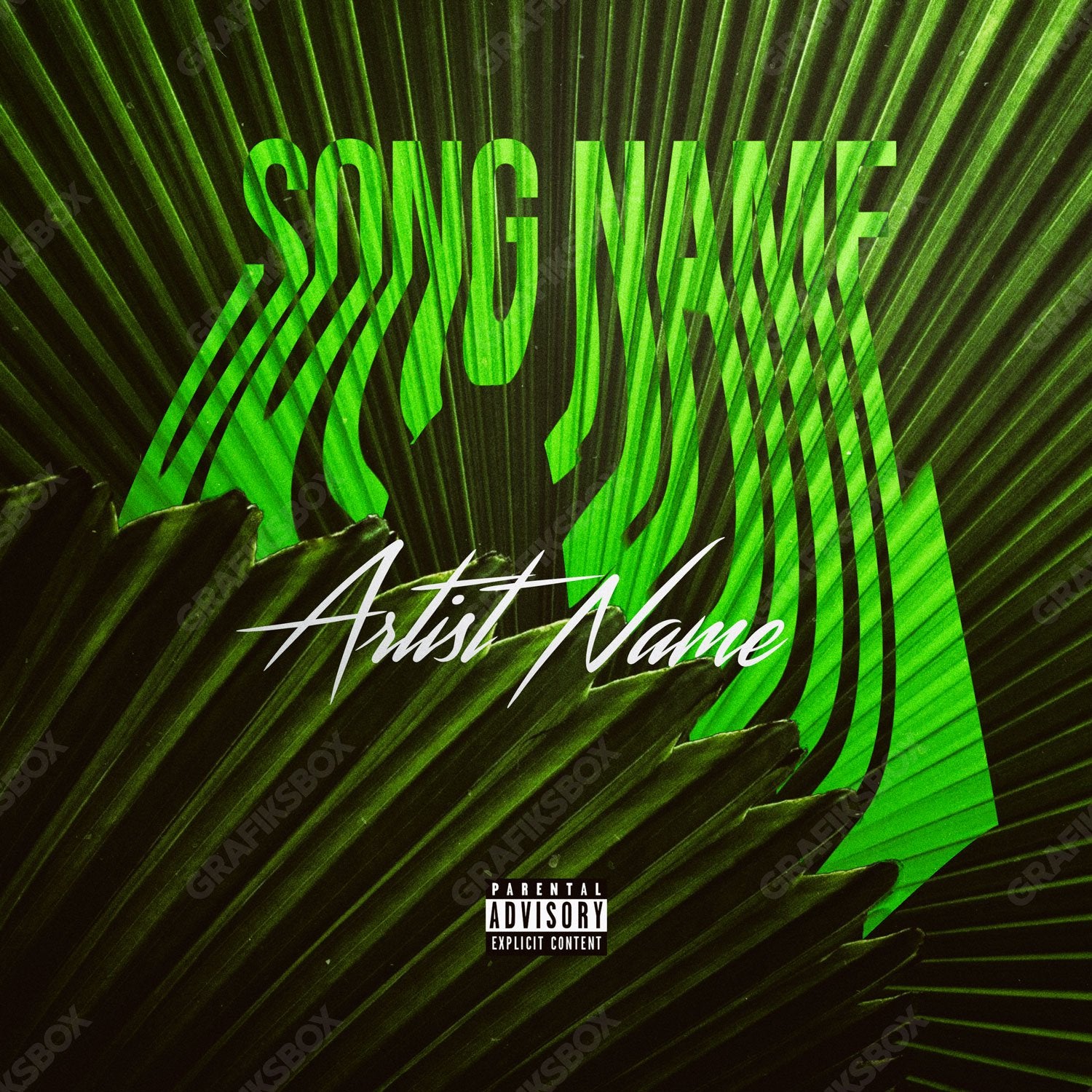 Green Tropic premade cover art