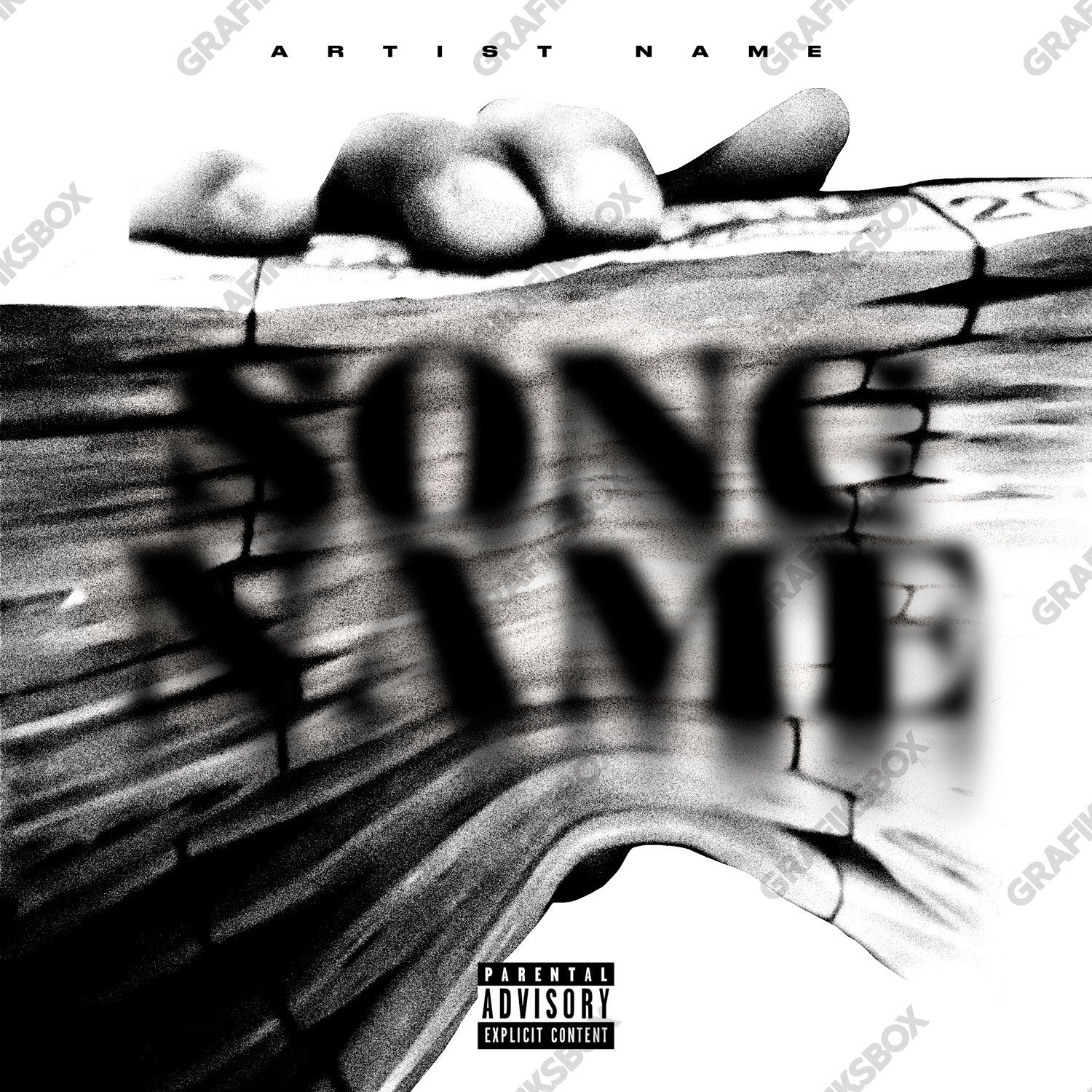 Hand Stack premade cover art