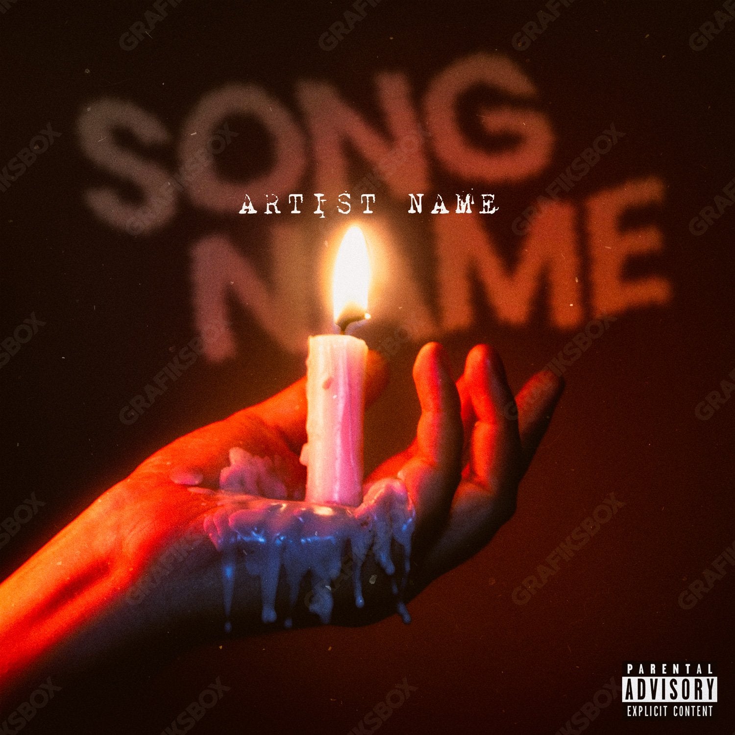 Handle premade cover art