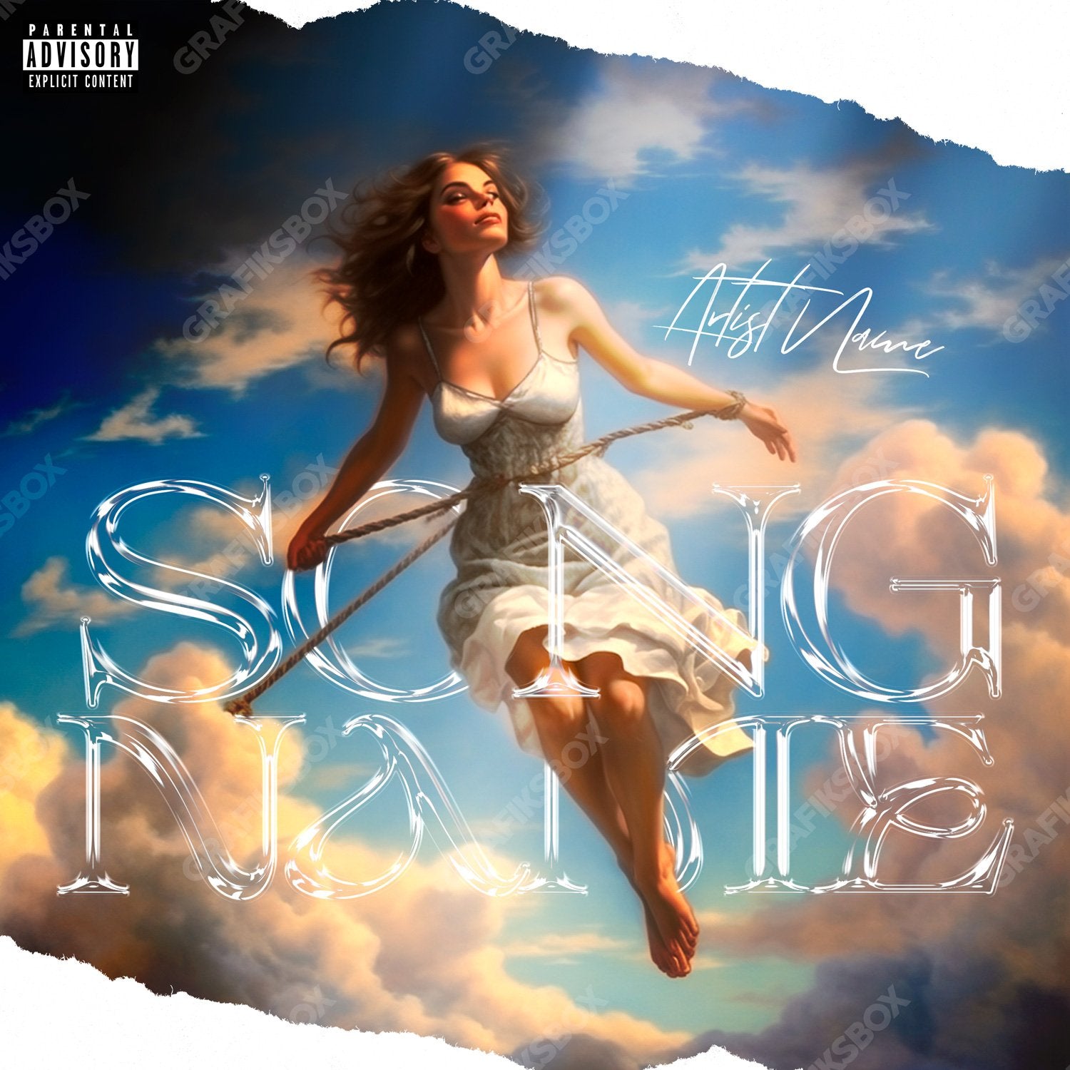 Heaven Tied premade cover art