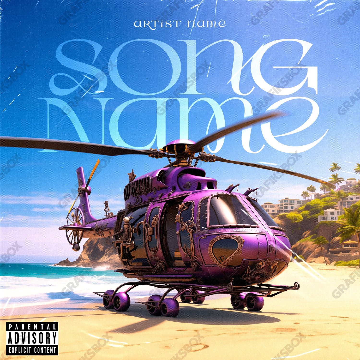 Helipink premade cover art