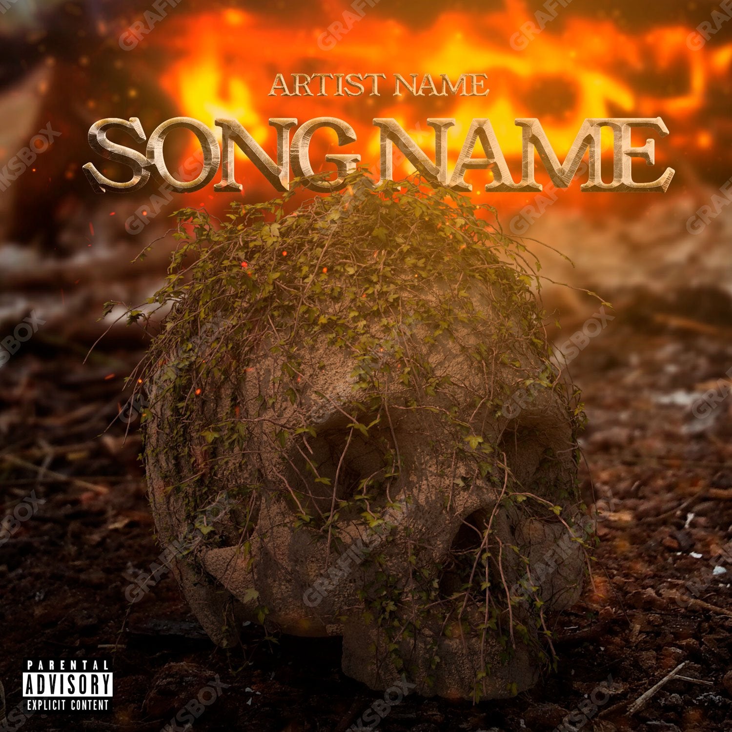 Hell premade cover art