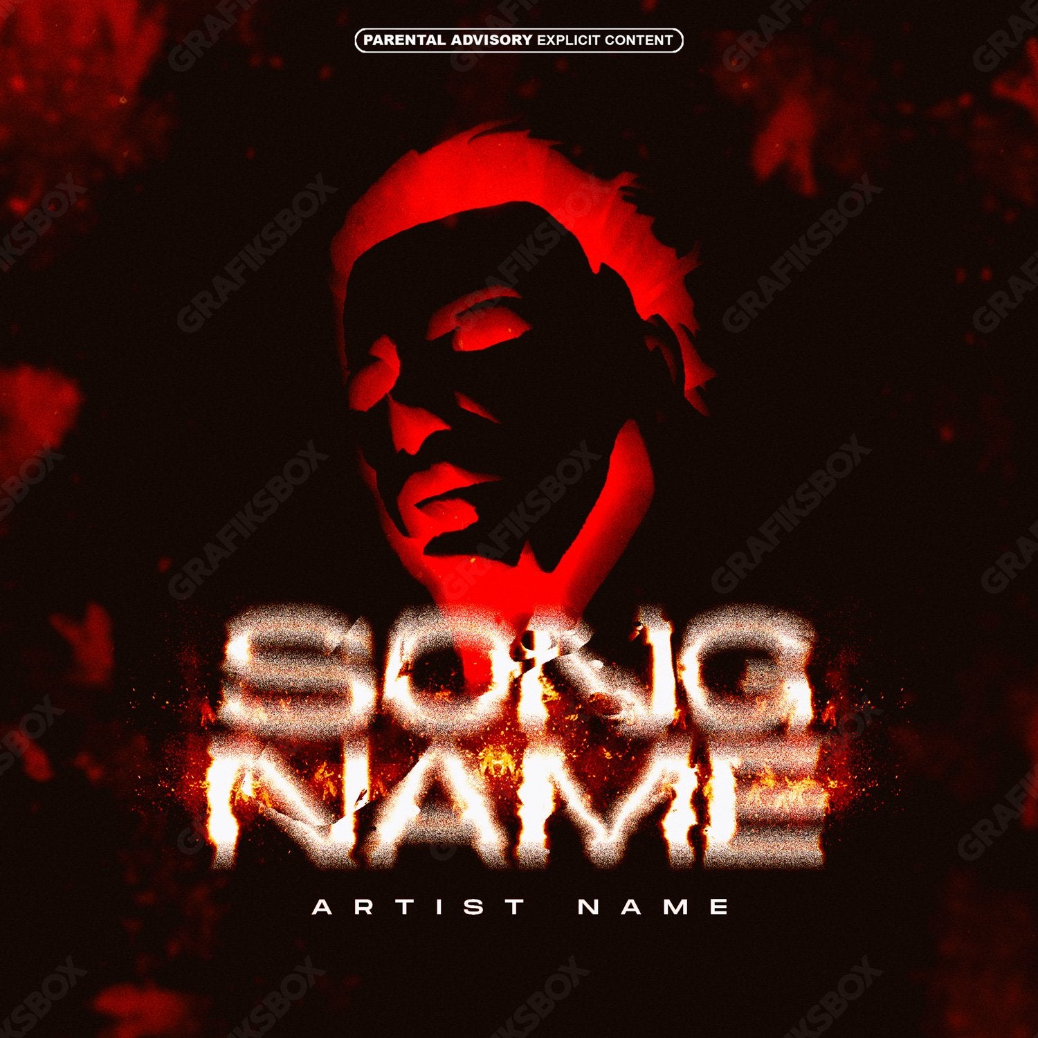 Hellboy premade cover art