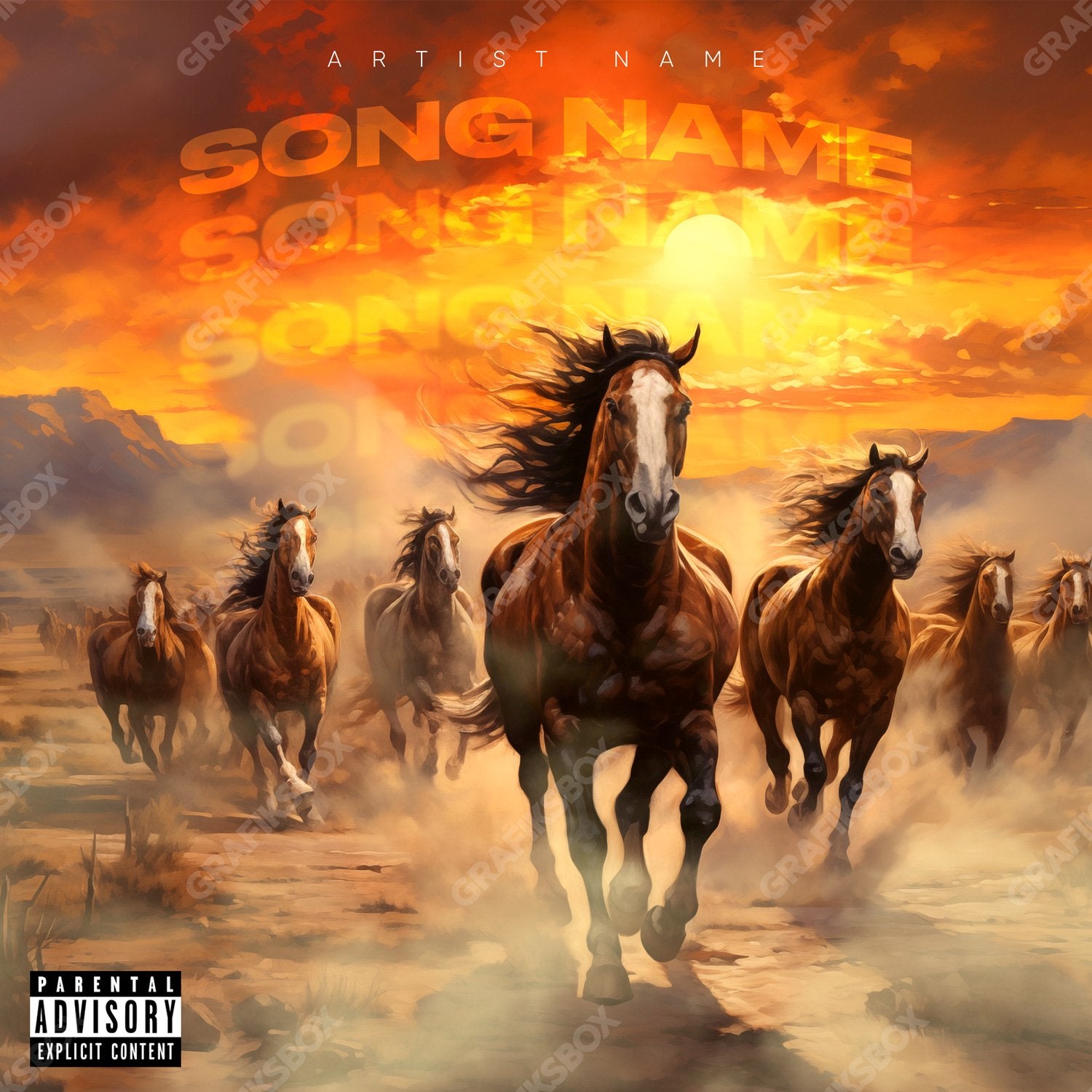 Herd premade cover art
