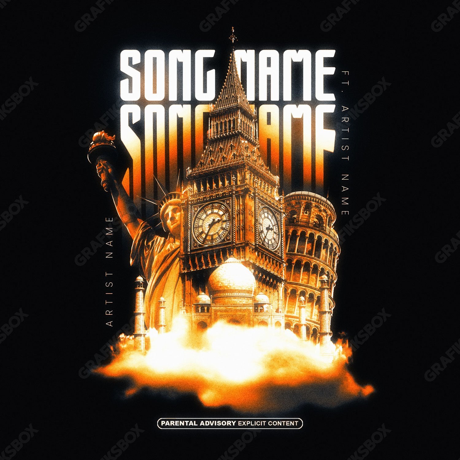 History premade cover art