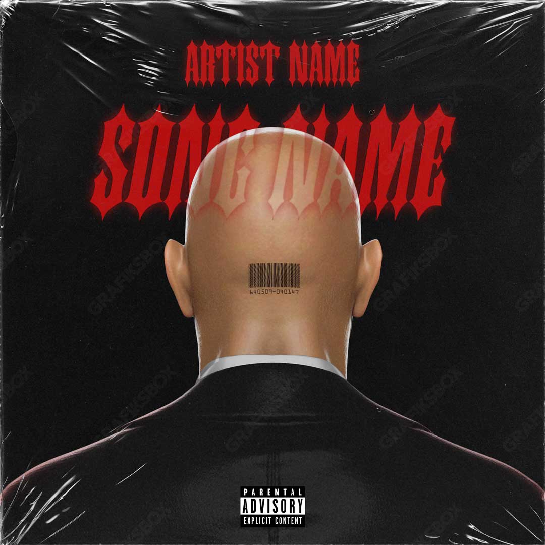 Hitman premade cover art