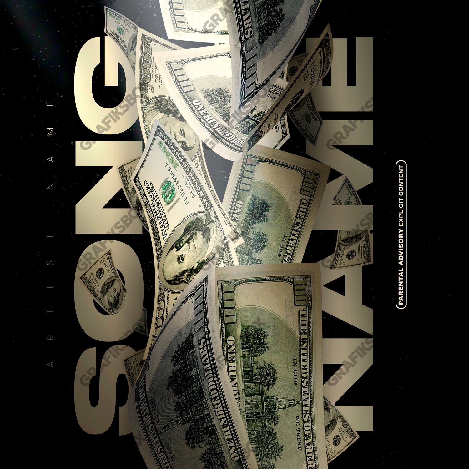 Hundreds premade cover art