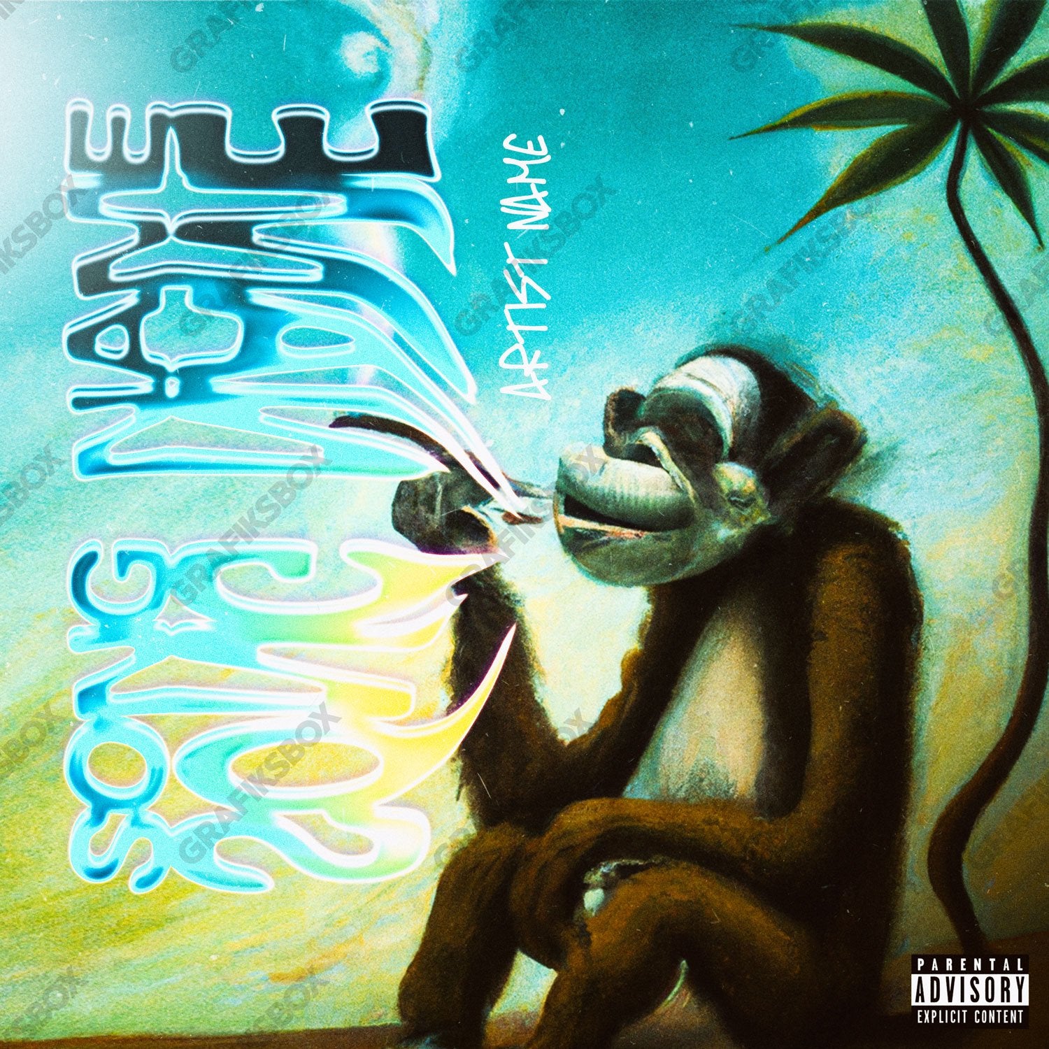 In The Jungle premade cover art
