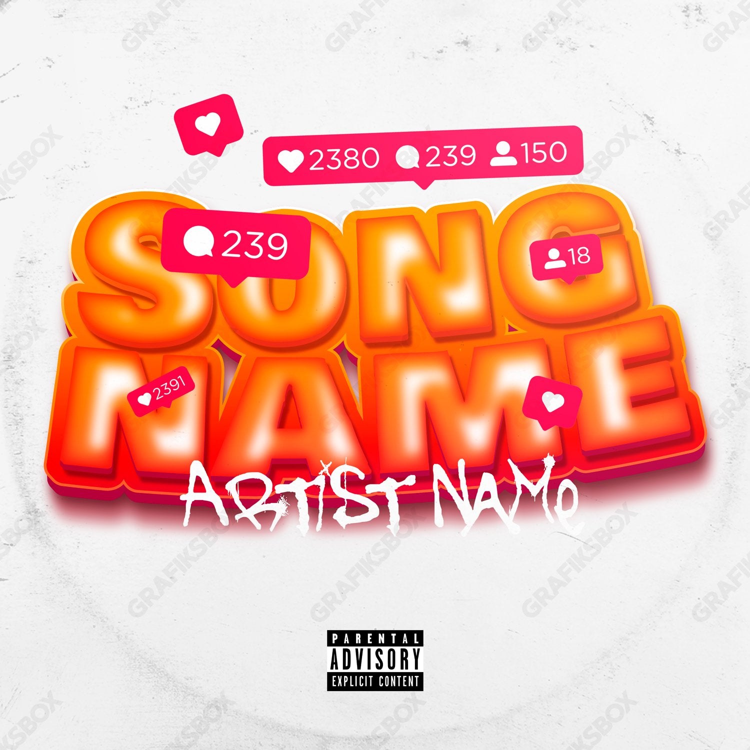 Influential premade cover art