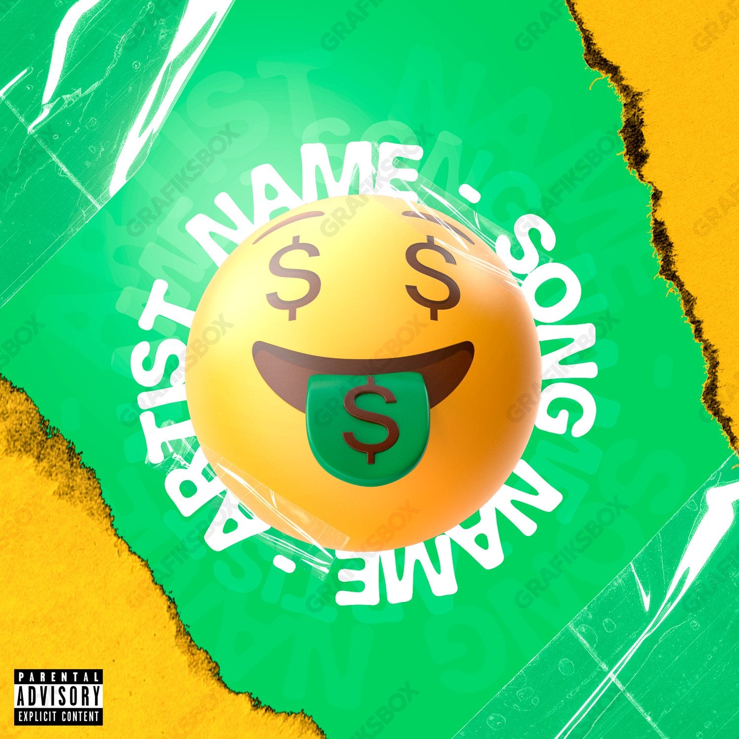 Insane Dollar premade cover art