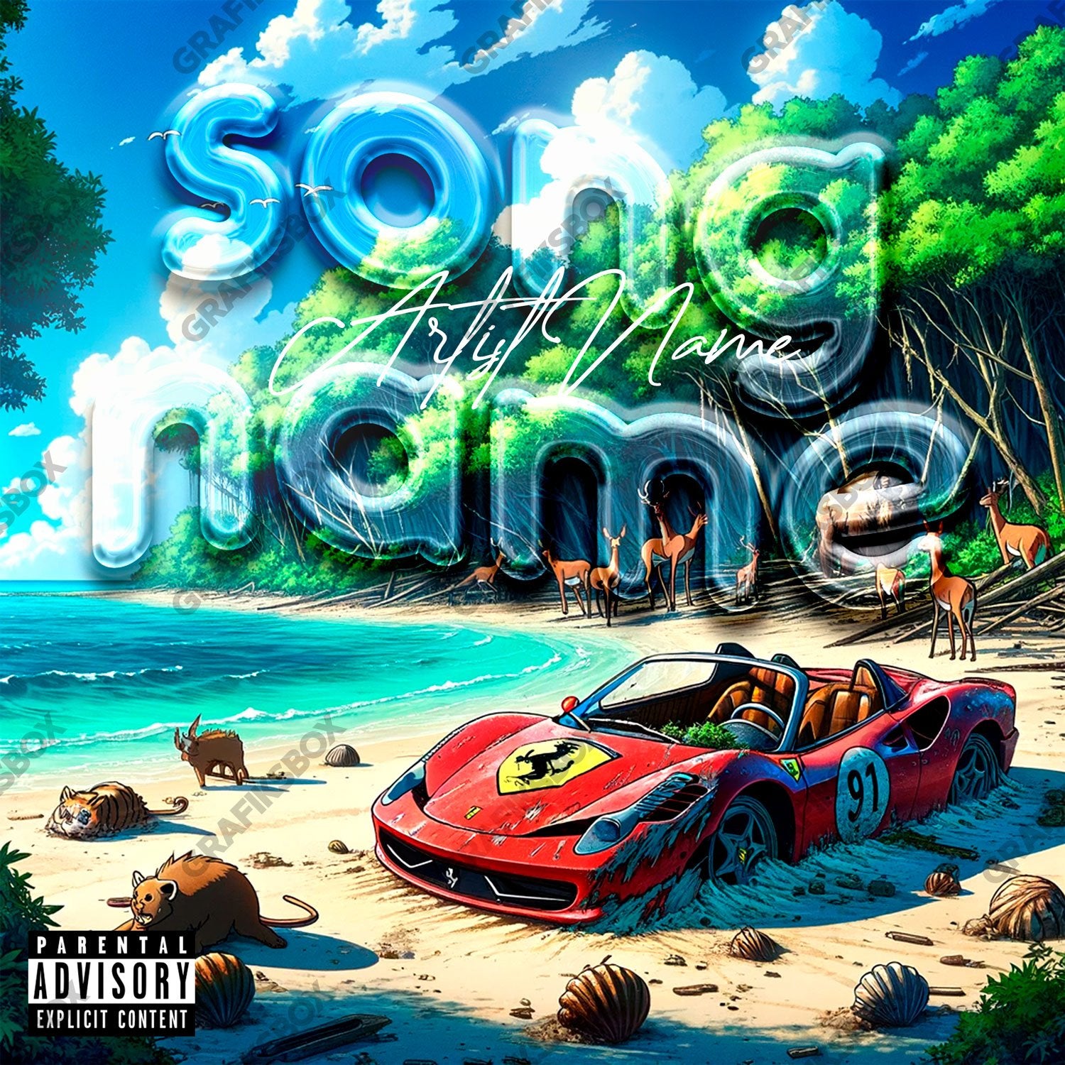 Islander premade cover art