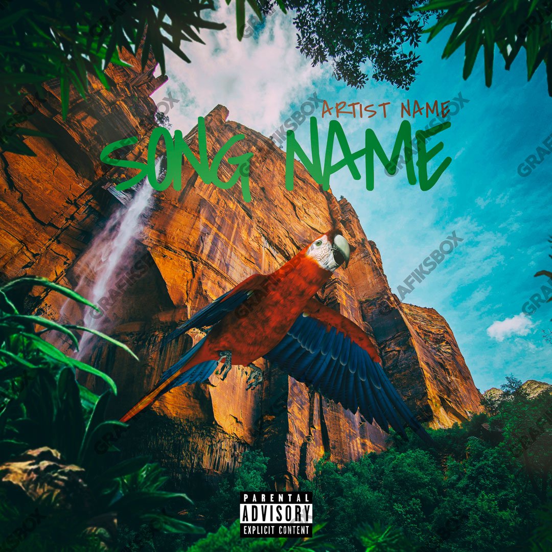 tropical album cover art