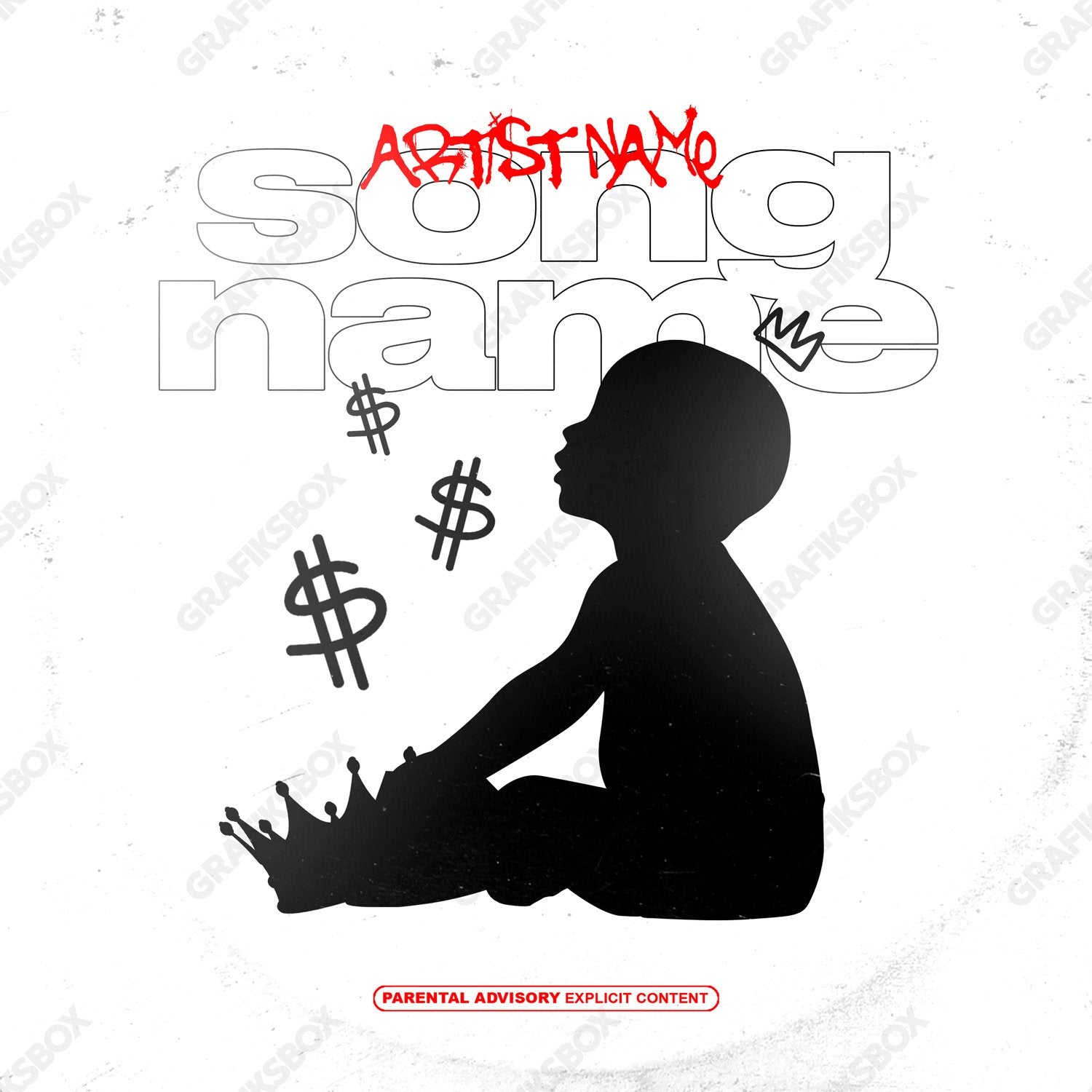 Kid King premade cover art