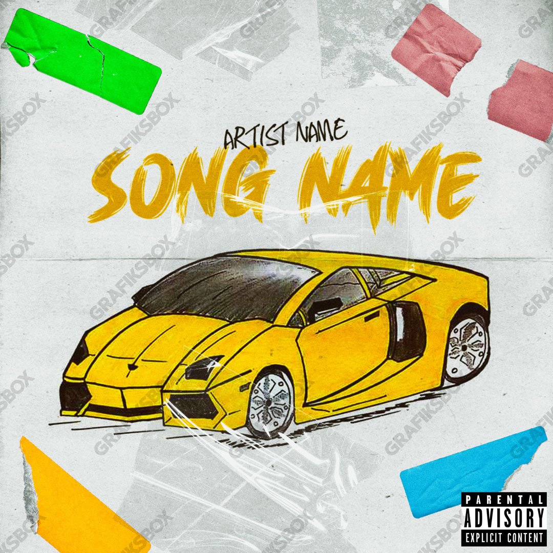 kid lambo premade cover art