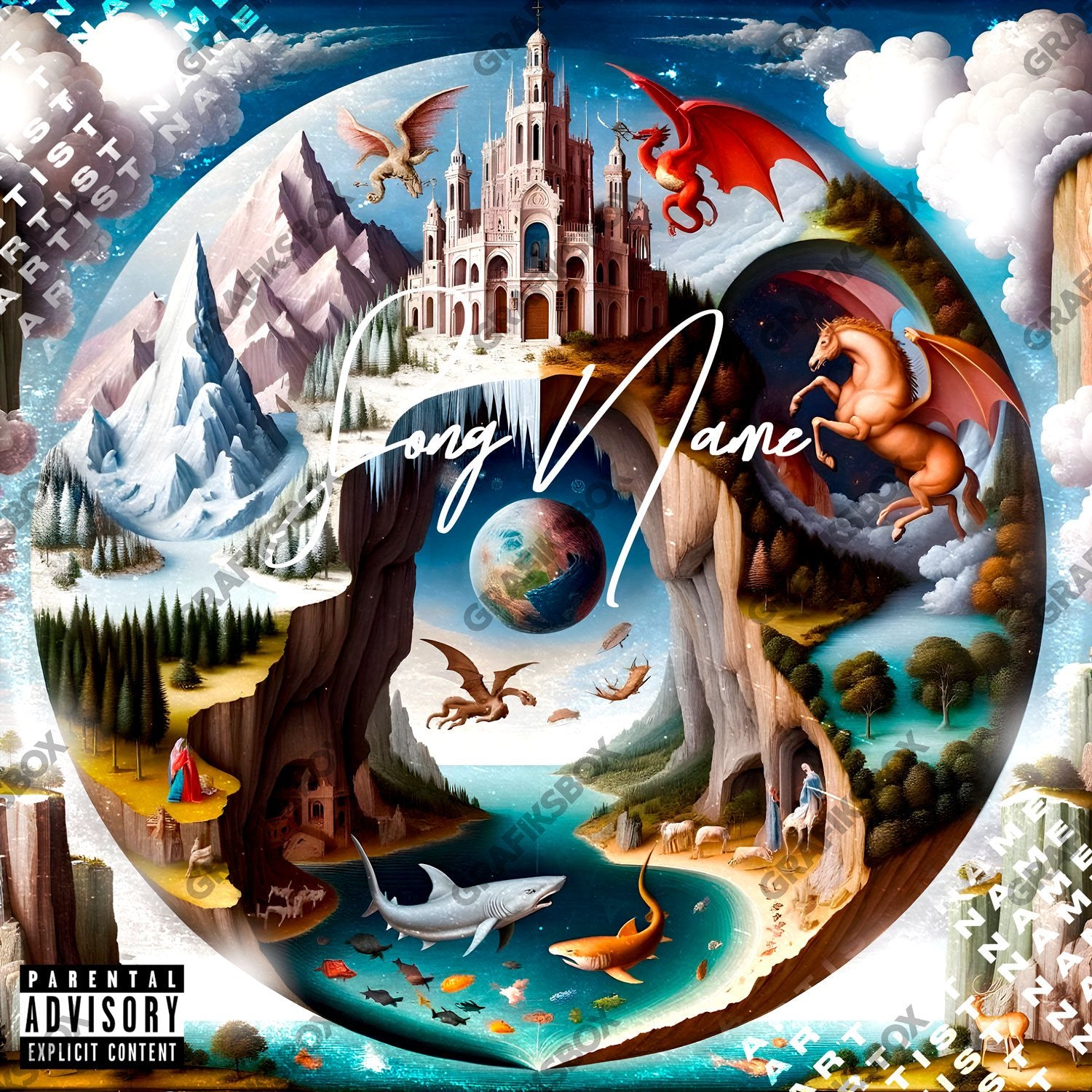 La Fantasia premade cover art