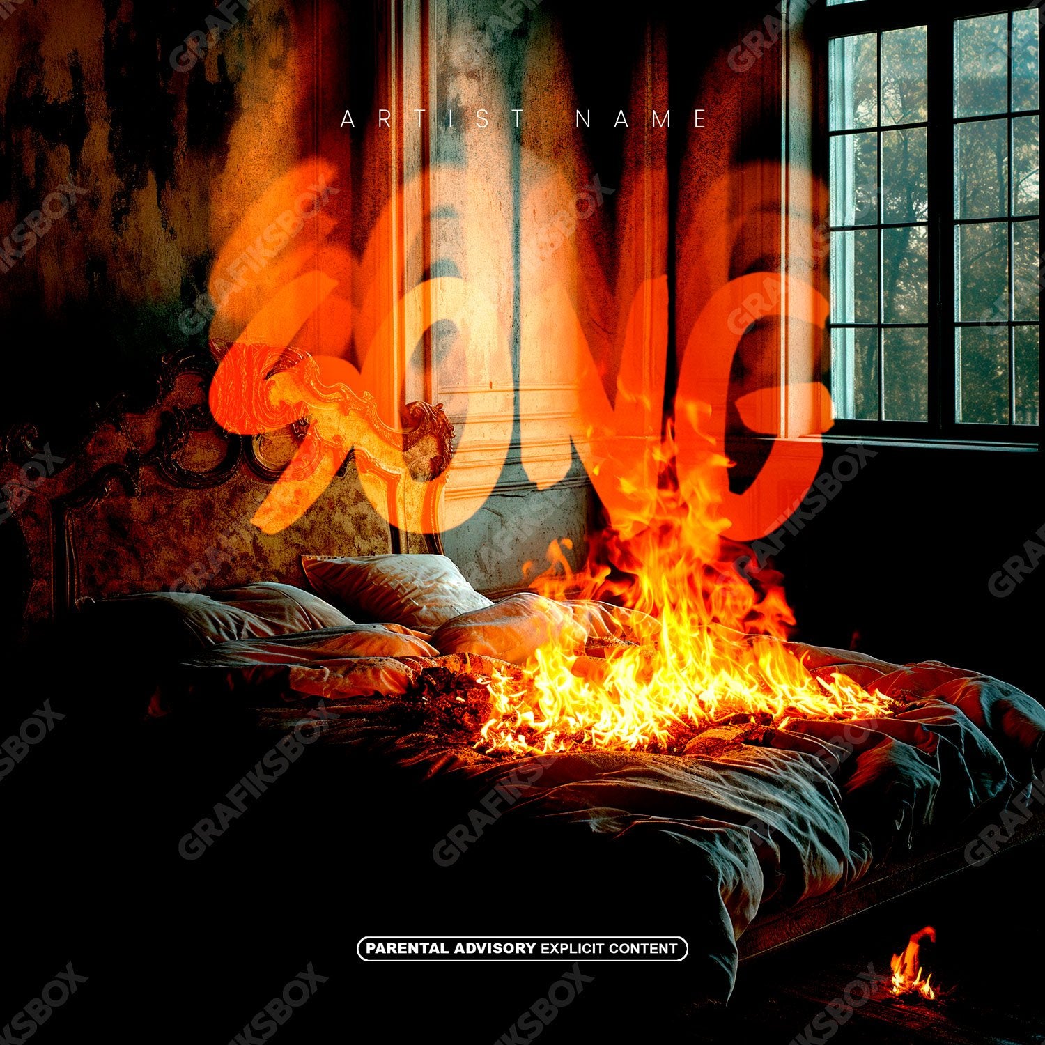 Llamas premade cover art