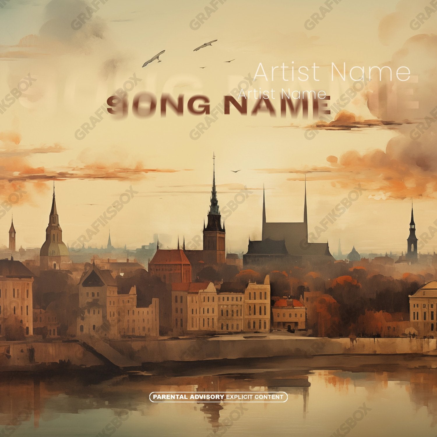 London premade cover art