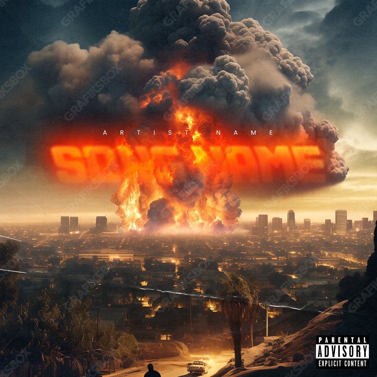 Los Angeles premade cover art