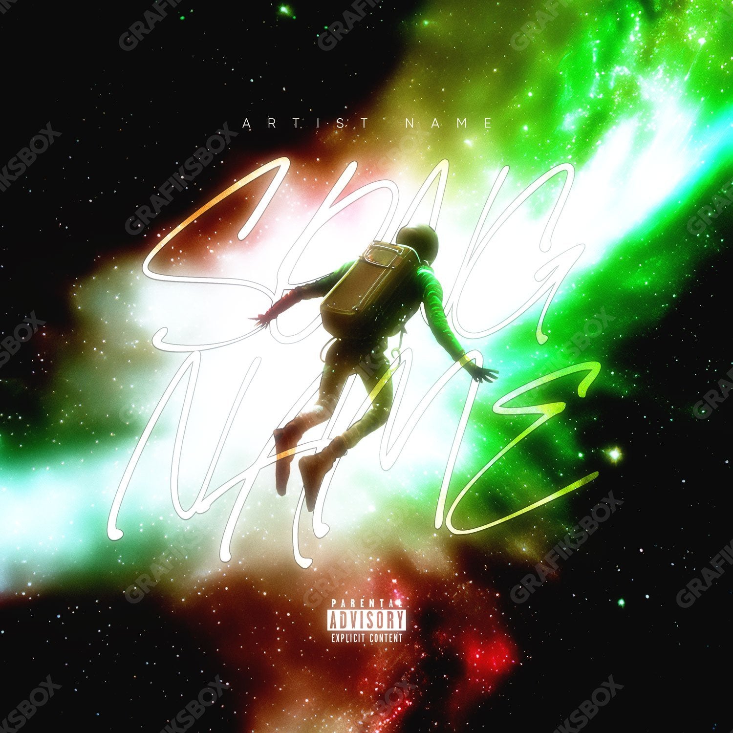 Lost Space premade cover art