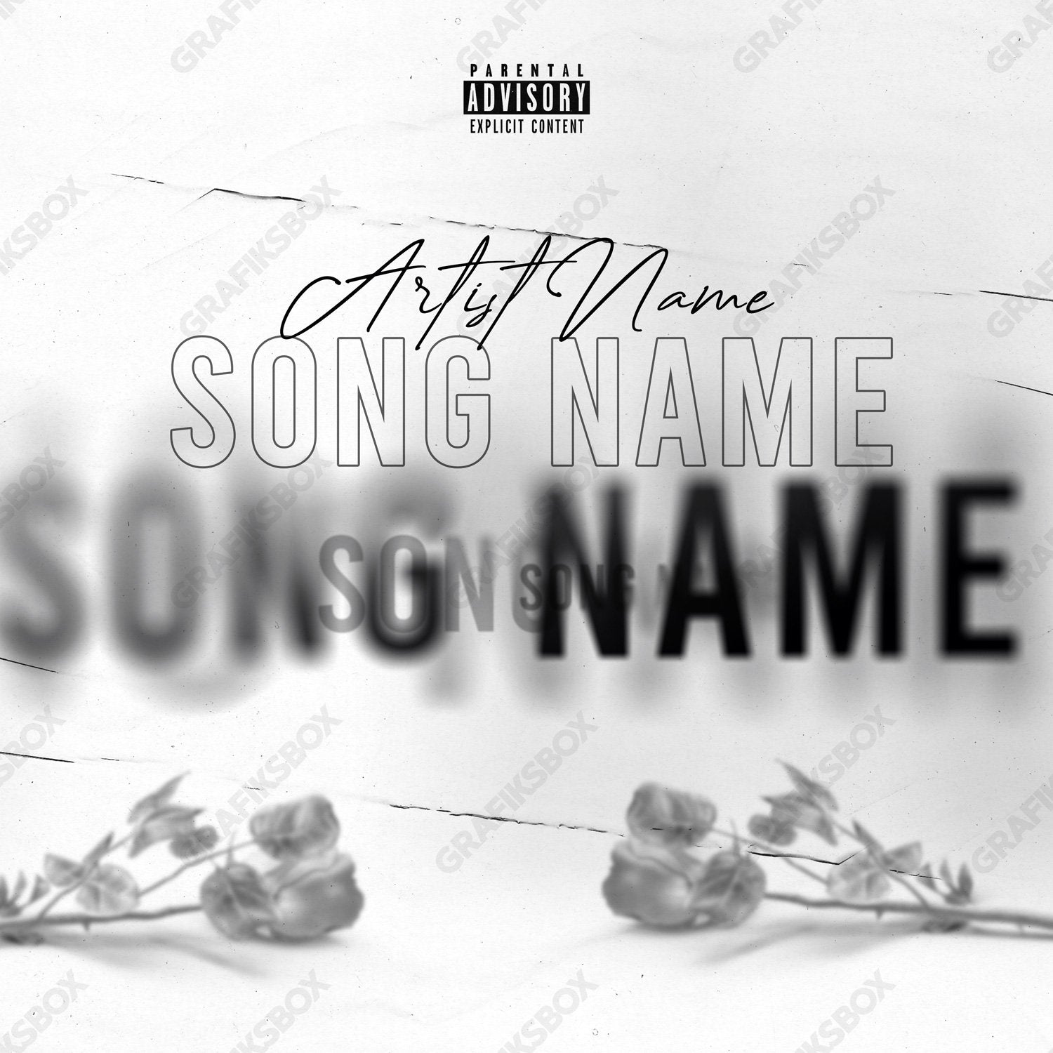 Love Newsletter premade cover art