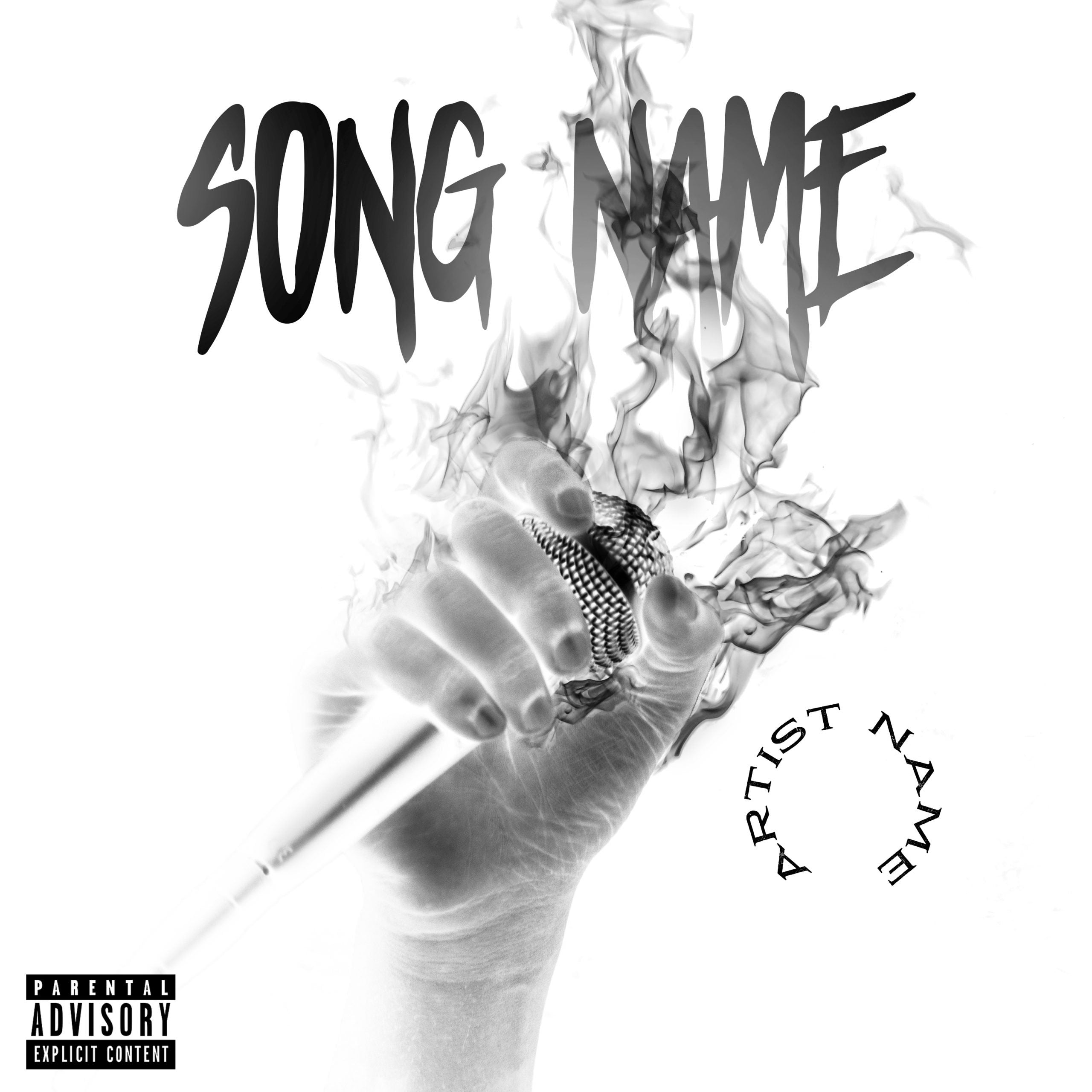 Fire Music premade cover art